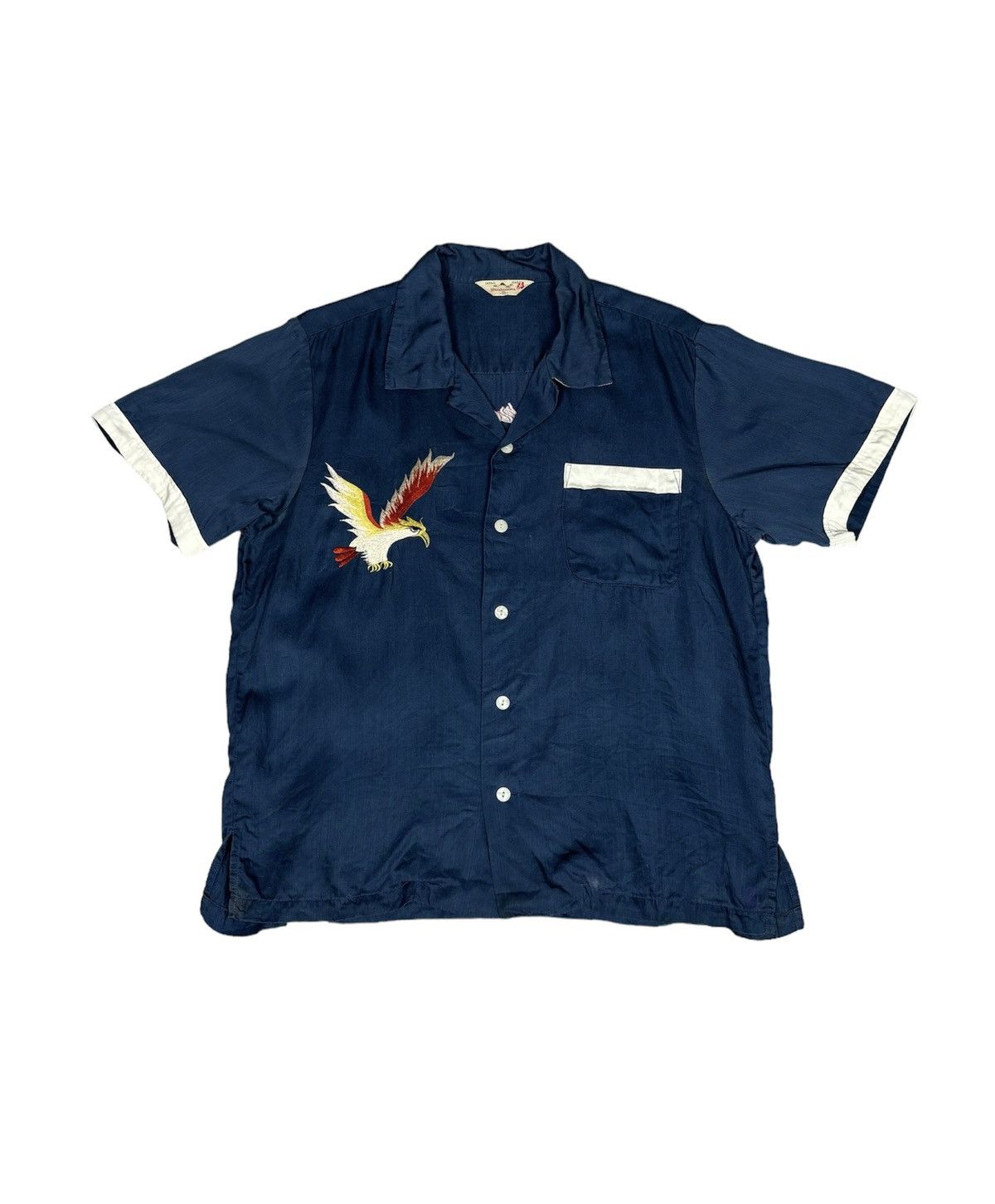 Sugar Cane Vintage Sukajan Bowling Shirt Size US M / EU 48-50 / 2 - 2 Thumbnail