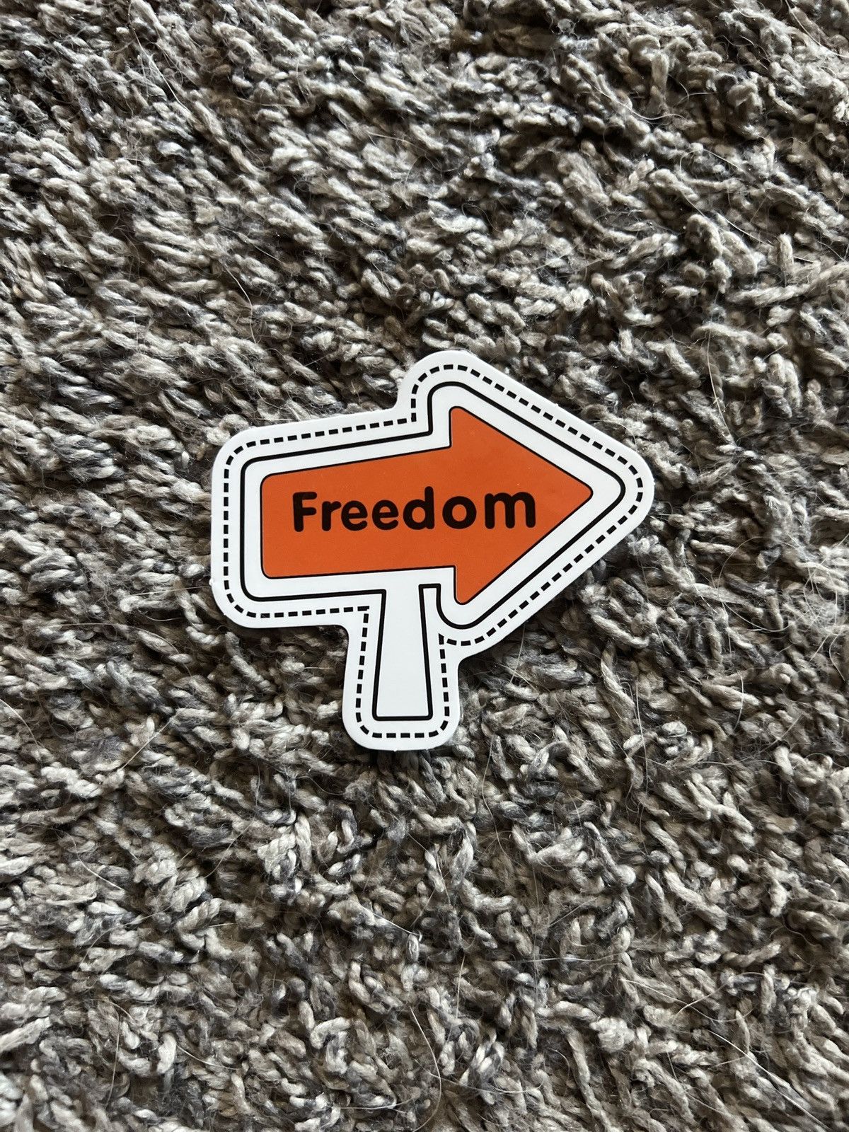 Hypebeast Freedom Sticker Size ONE SIZE - 1 Thumbnail