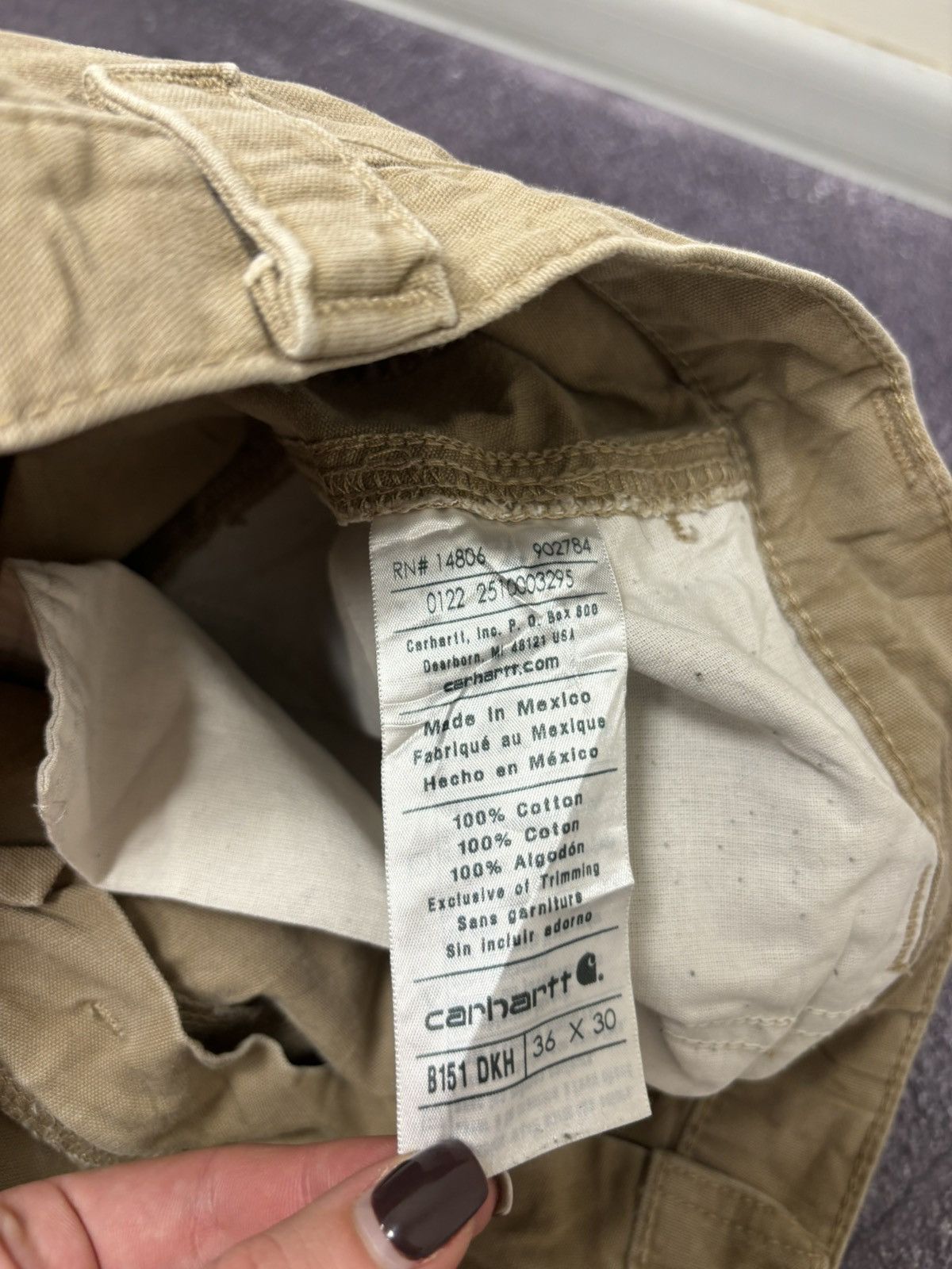 Carhartt Vintage Carhartt USA Carpenter Work Hype Baggy Pants Size US 36 / EU 52 - 16 Thumbnail