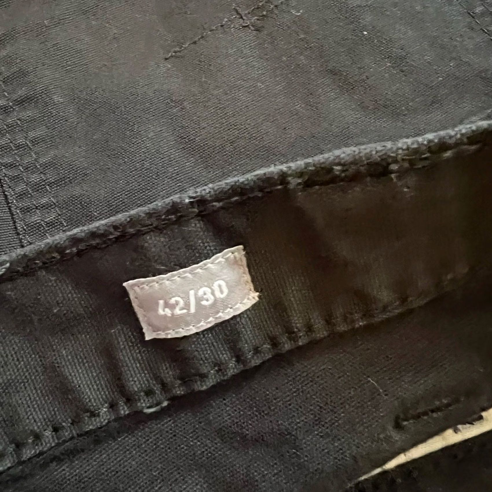 Ariat Ariat Rebar M7 Pants Mens 42 X30 Black DuraStretch Made Tough Straight Slim Cargo Pants Mens Black 42 X30 Size US 42 / EU 58 - 6 Thumbnail
