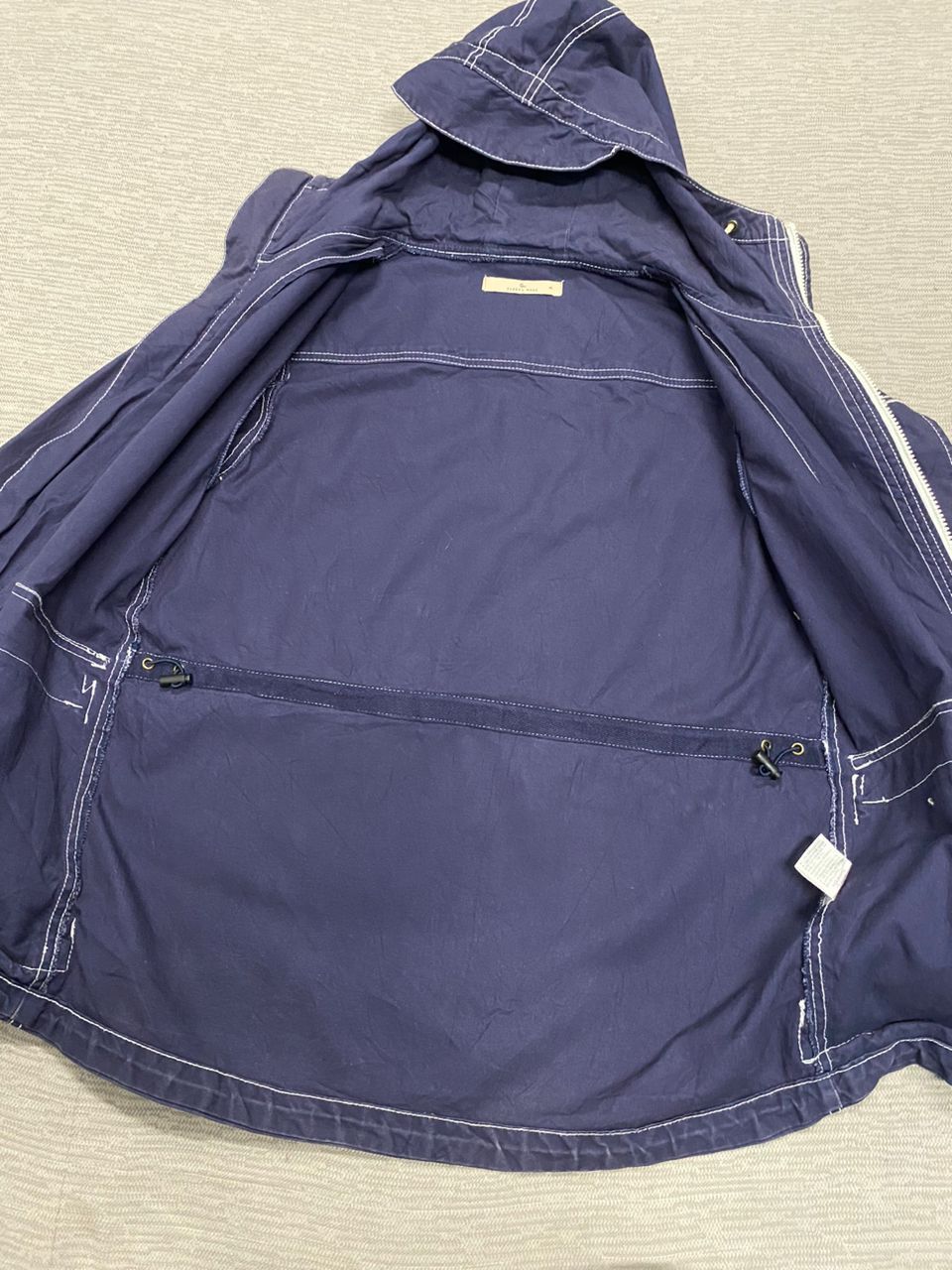 Blue Blue Japan × Buzz Rickson's × Global Work Global Work Duck Canvas Indigo Hooded Jacket Size US M / EU 48-50 / 2 - 8 Thumbnail
