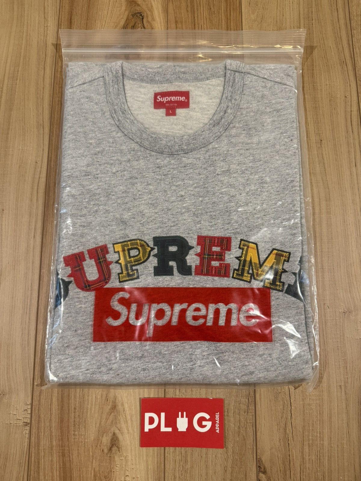 Supreme Supreme Plaid Applique S/S Top Shirt | Grailed