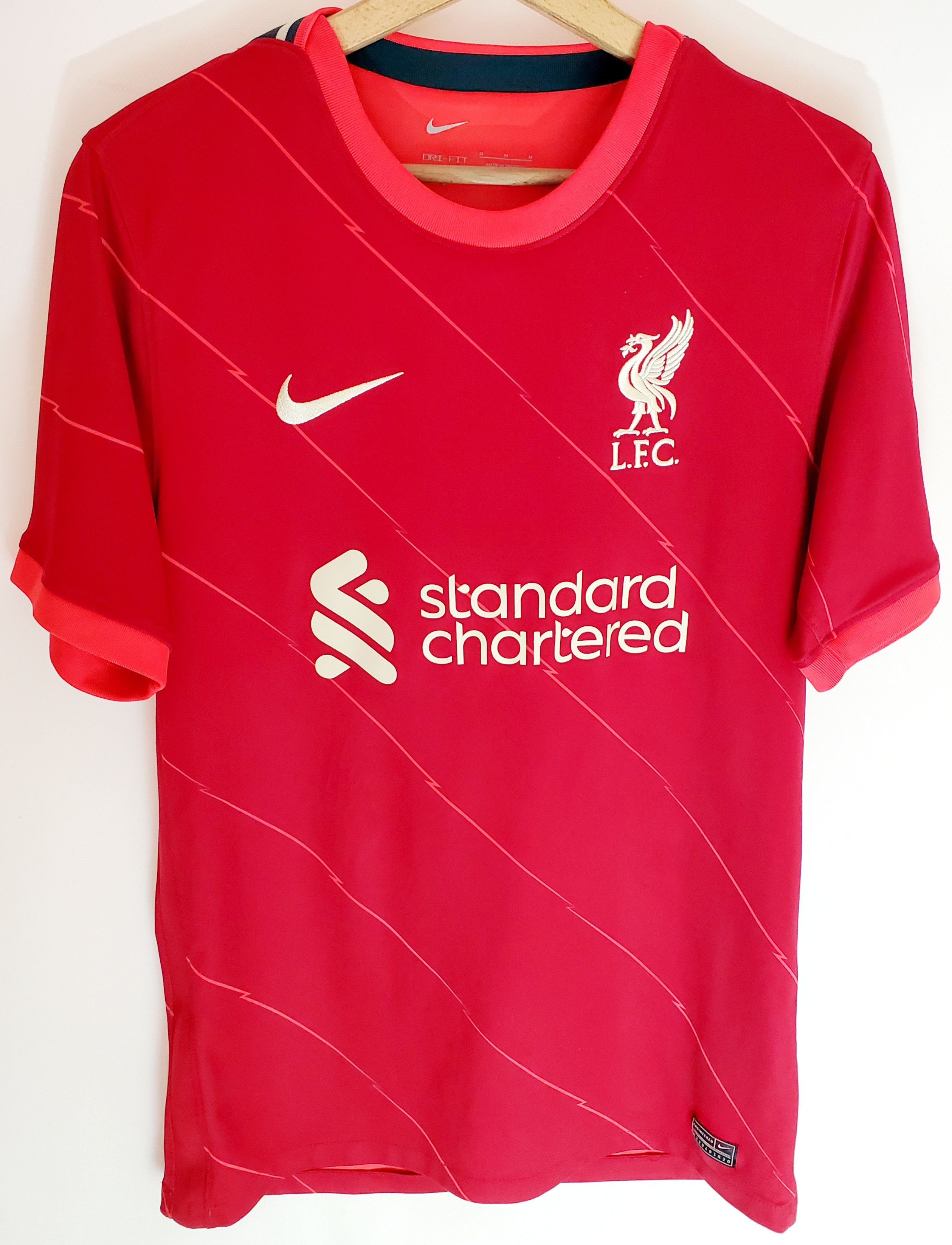 Nike LIVERPOOL 2021 2022 HOME FOOTBALL SOCCER JERSEY NIKE SIZE M Size US M / EU 48-50 / 2 - 1 Thumbnail
