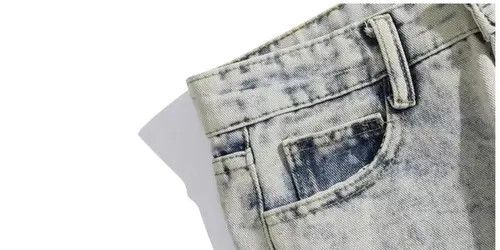VIBE Gradient Jeans Retro High Street Hip Hop Size US 32 / EU 48 - 6 Thumbnail