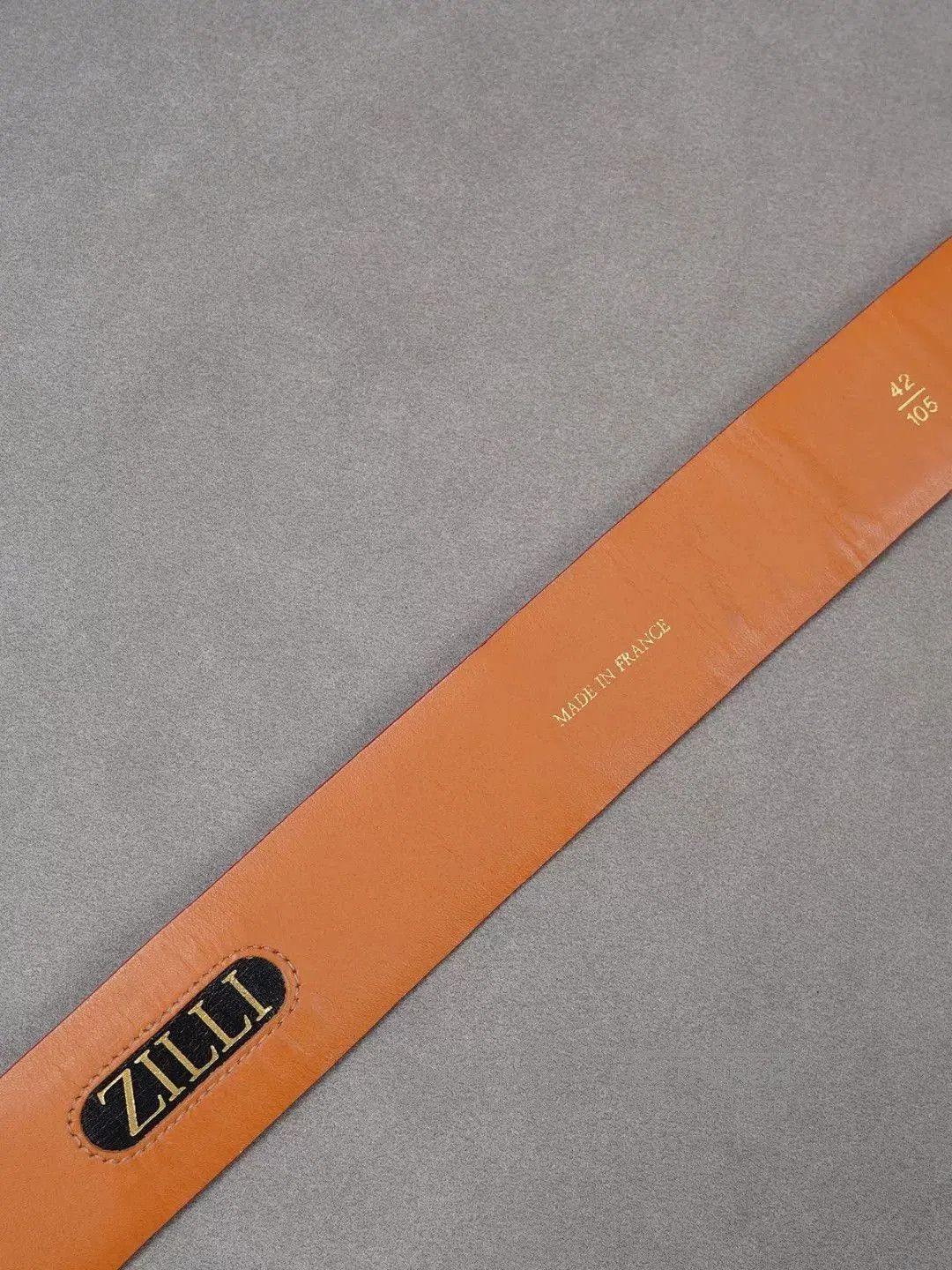 Zilli ZILLI Red Fish Skin Belt 105cm. Size ONE SIZE - 4 Thumbnail