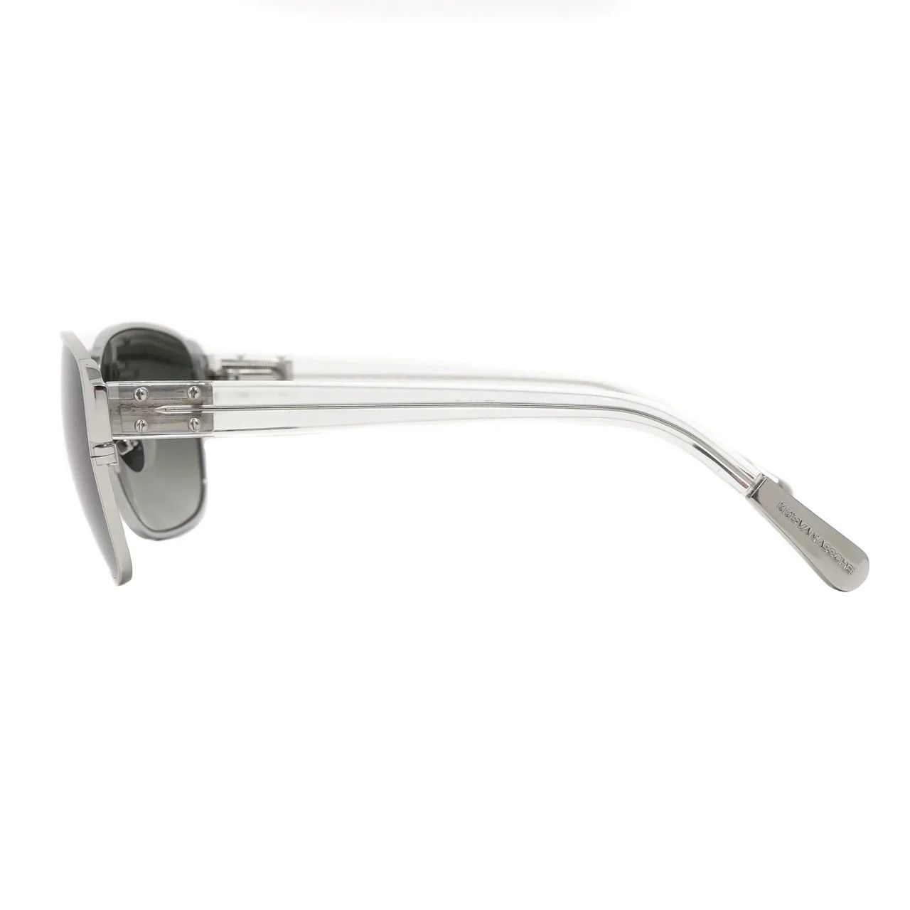 Dior Kris Van Assche Sunglasses D-Frame Silver and Grey Size ONE SIZE - 5 Thumbnail