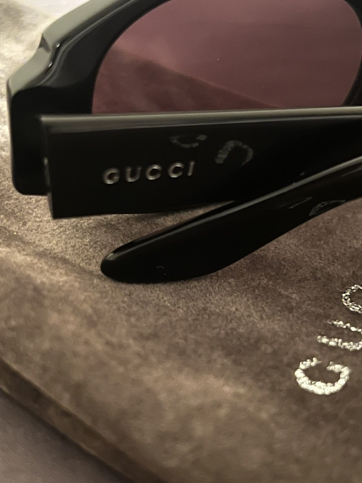 Gucci Gucci 135 sunglasses Size ONE SIZE - 4 Thumbnail