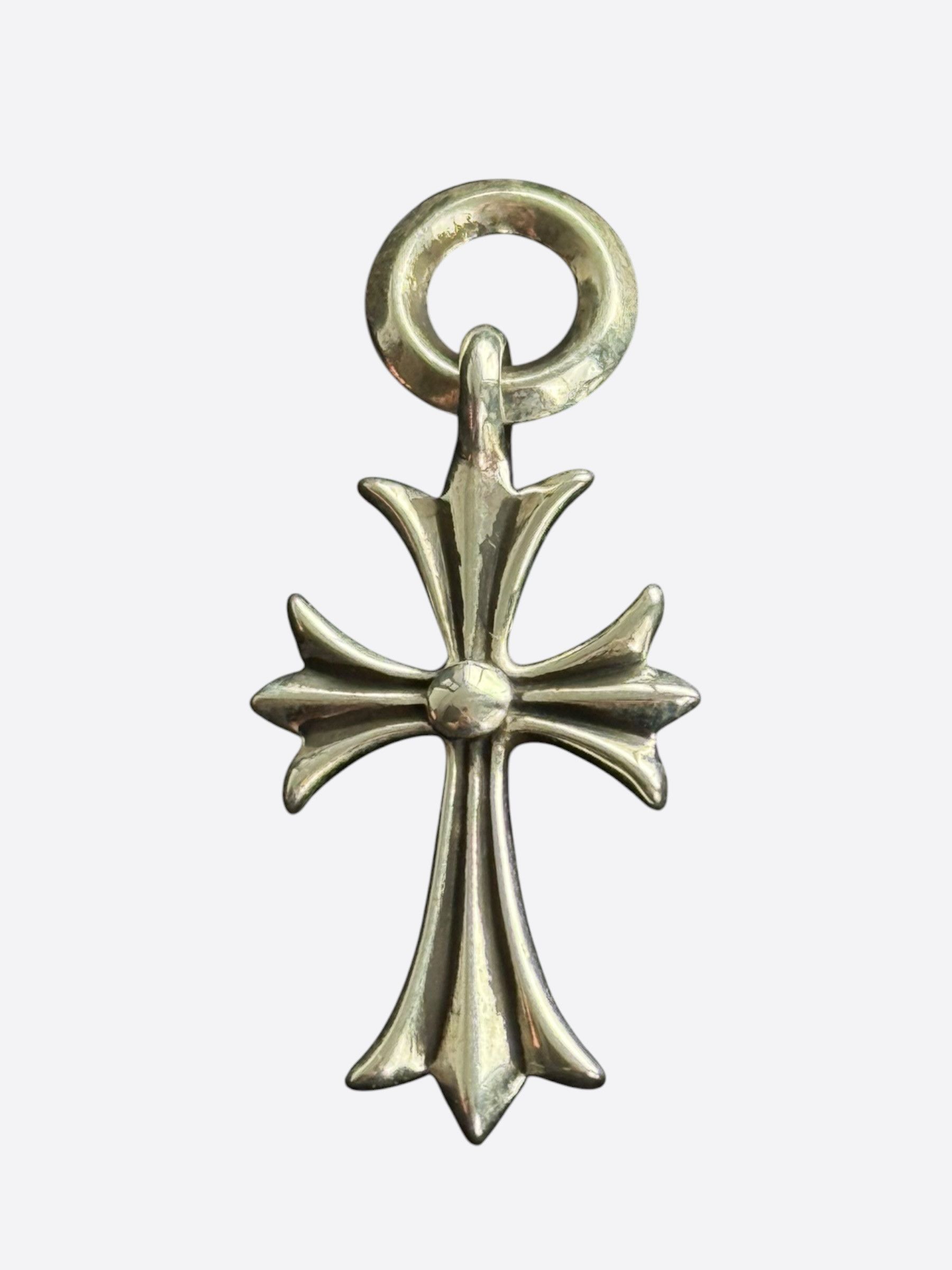 Chrome Hearts Chrome Hearts Silver Tiny CH Cross Pendant Size ONE SIZE - 2 Thumbnail