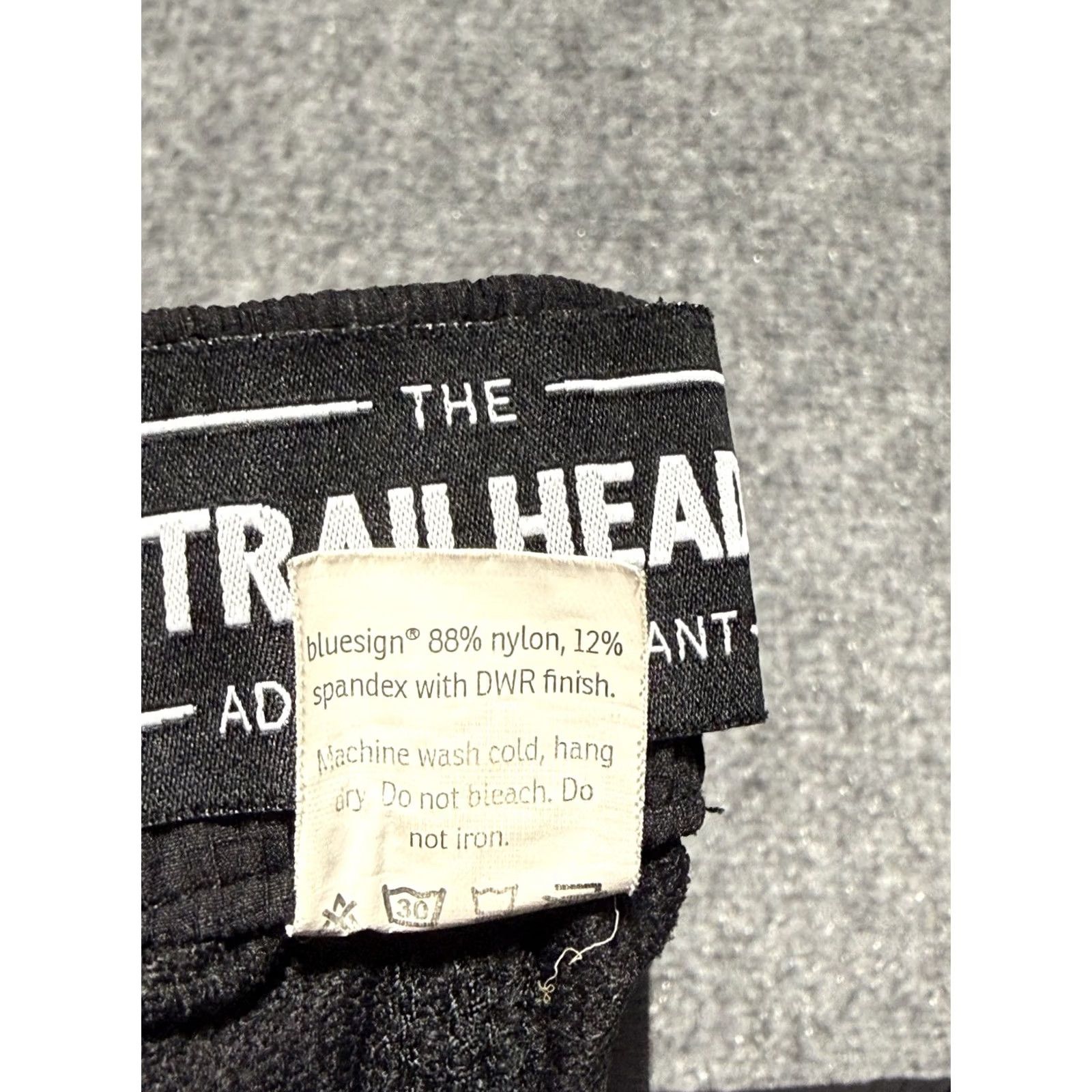 Vintage Colaatree Pants Mens Large Black The Trailhead Adventure Ripstop Hiking Outdoors Slim Tapered Nylon Front Flat Front Pockets Size US 33 - 6 Thumbnail