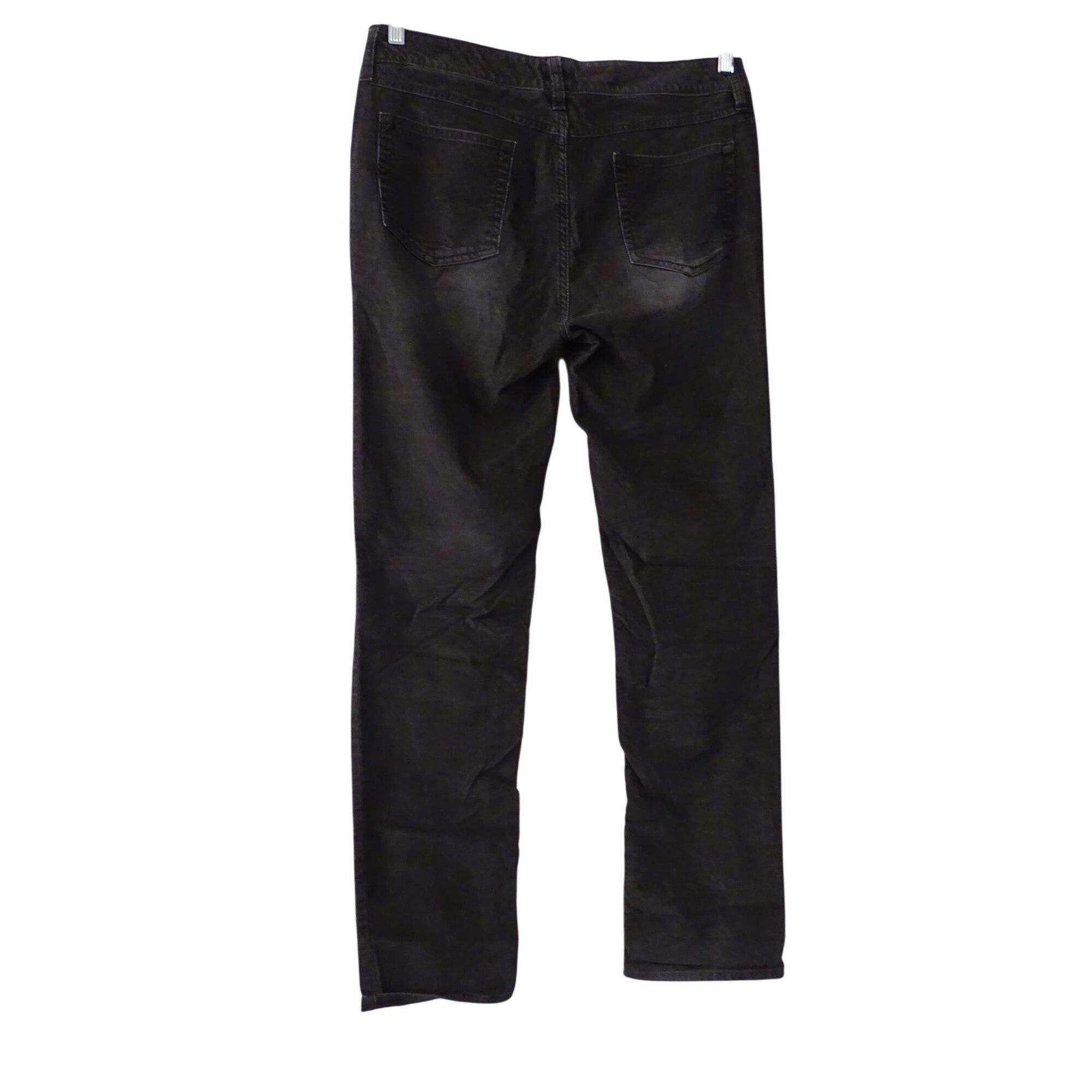 Eddie Bauer Eddie Bauer Women Brown Corduroy Modern Slim Straight Pants Size 36" / US 14 / IT 50 - 3 Thumbnail