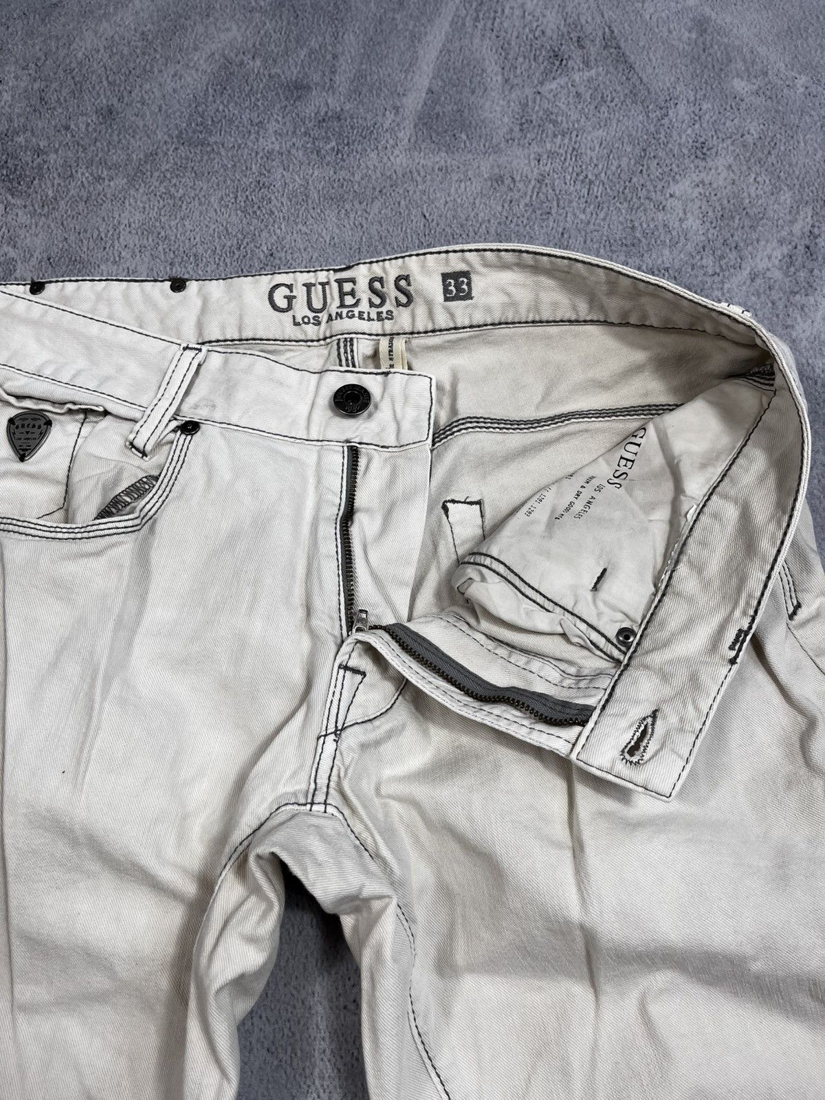 Guess Vintage Y2K Guess straight denim jeans streetwear 33 Size US 33 - 10 Thumbnail