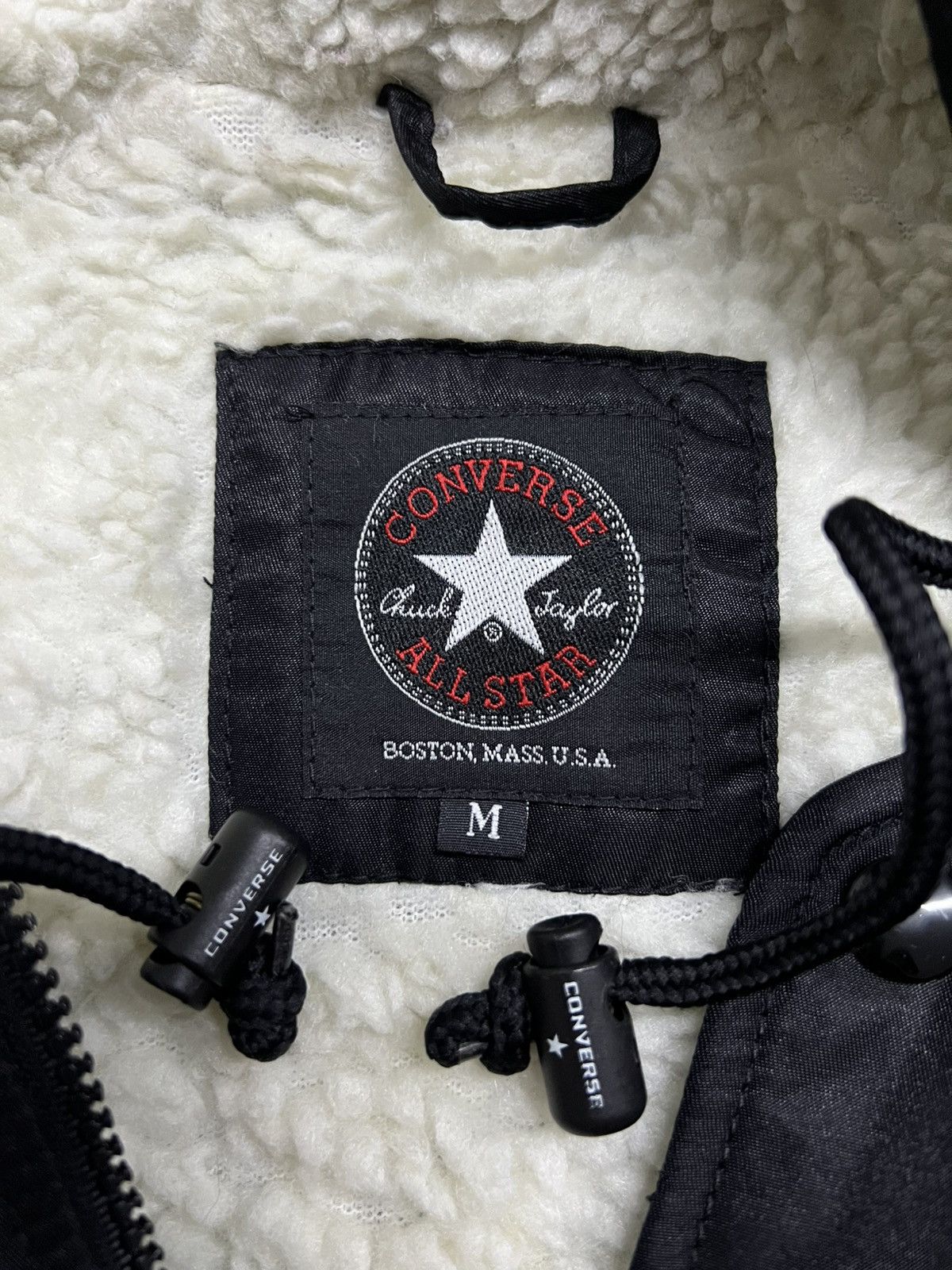 Converse Vintage Converse Worn by Pro Players Fur Jacket Size US L / EU 52-54 / 3 - 9 Thumbnail