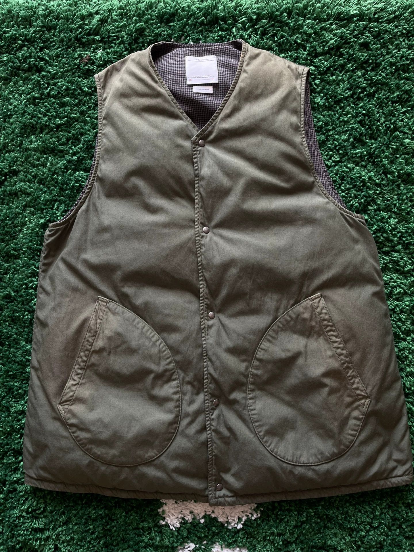 Visvim VISVIM KORA DOWN VEST(NY/C) 21ss | Grailed