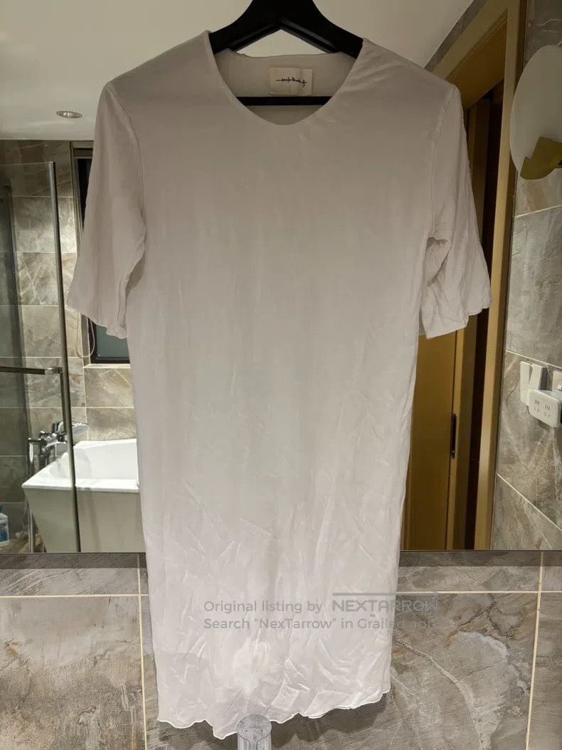 Song For The Mute Song For The Mute White Double-Layered Long T-Shirt Size US S / EU 44-46 / 1 - 1 Thumbnail