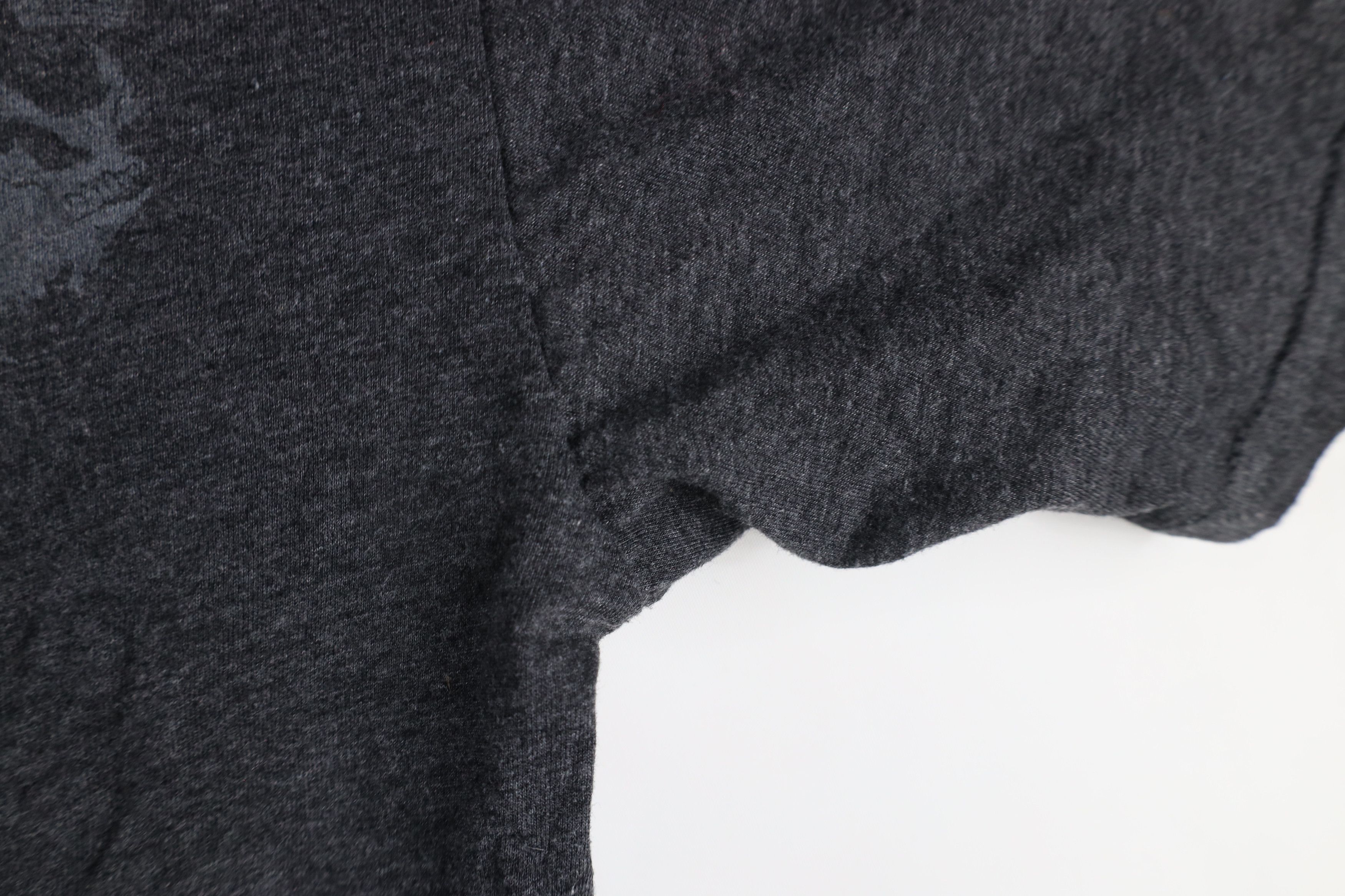 Fox Racing × Vintage Fox Racing Big Logo Short Sleeve T-Shirt Charcoal Gray Size US M / EU 48-50 / 2 - 9 Thumbnail