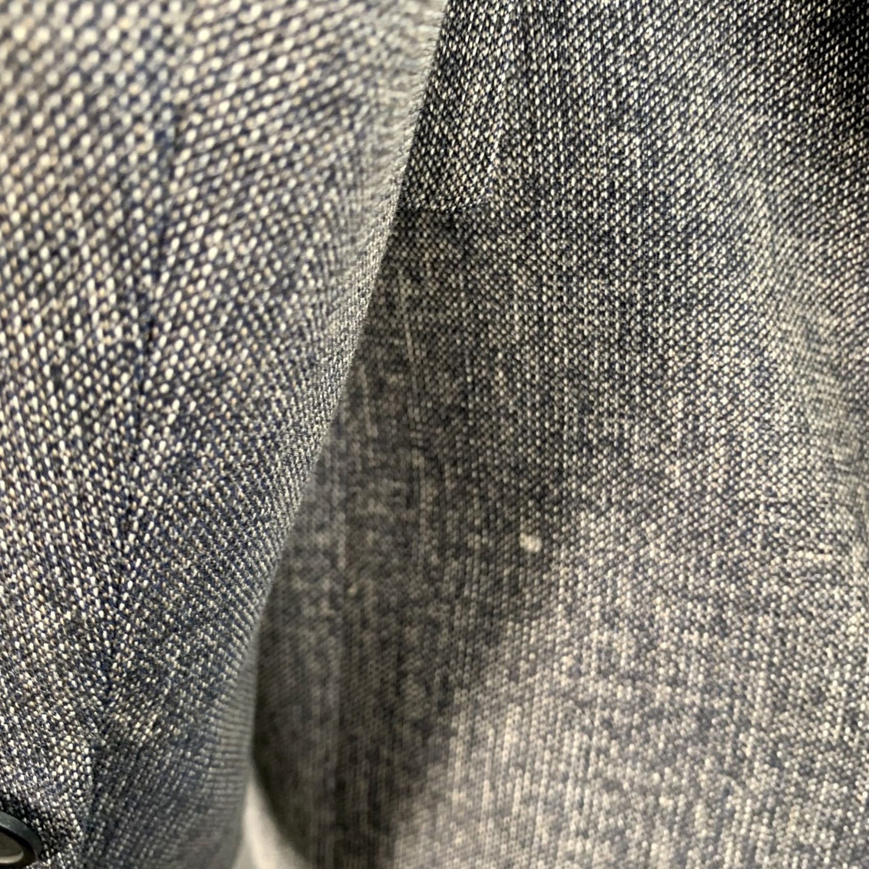 Bottega Veneta BOTTEGA VENETA Sport Coat Size 46 Navy White Melange Virgin Wool Notch Lapel Size US S / EU 44-46 / 1 - 6 Thumbnail