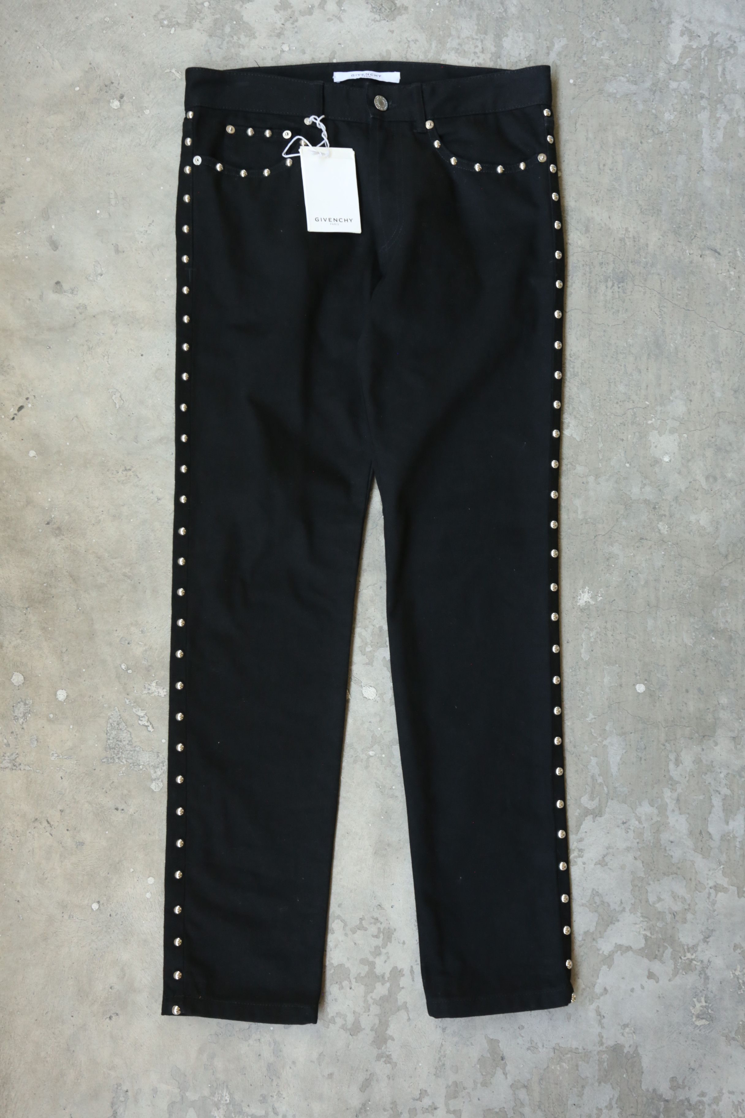 Givenchy Givenchy - Riccardo Tisci - S/S 16 - Studded Denim Jean Size US 30 / EU 46 - 1 Thumbnail