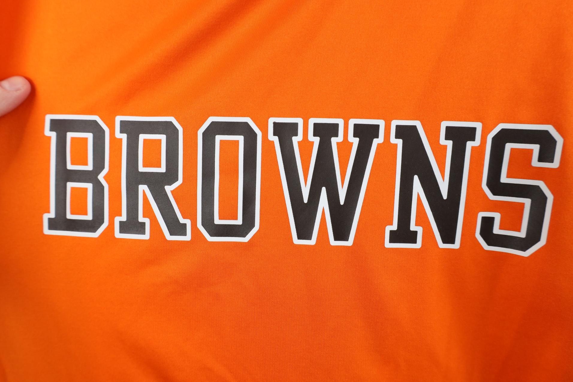 Nike Nike NFL On Field Fit Cleveland Browns Football T-Shirt Size US L / EU 52-54 / 3 - 6 Thumbnail