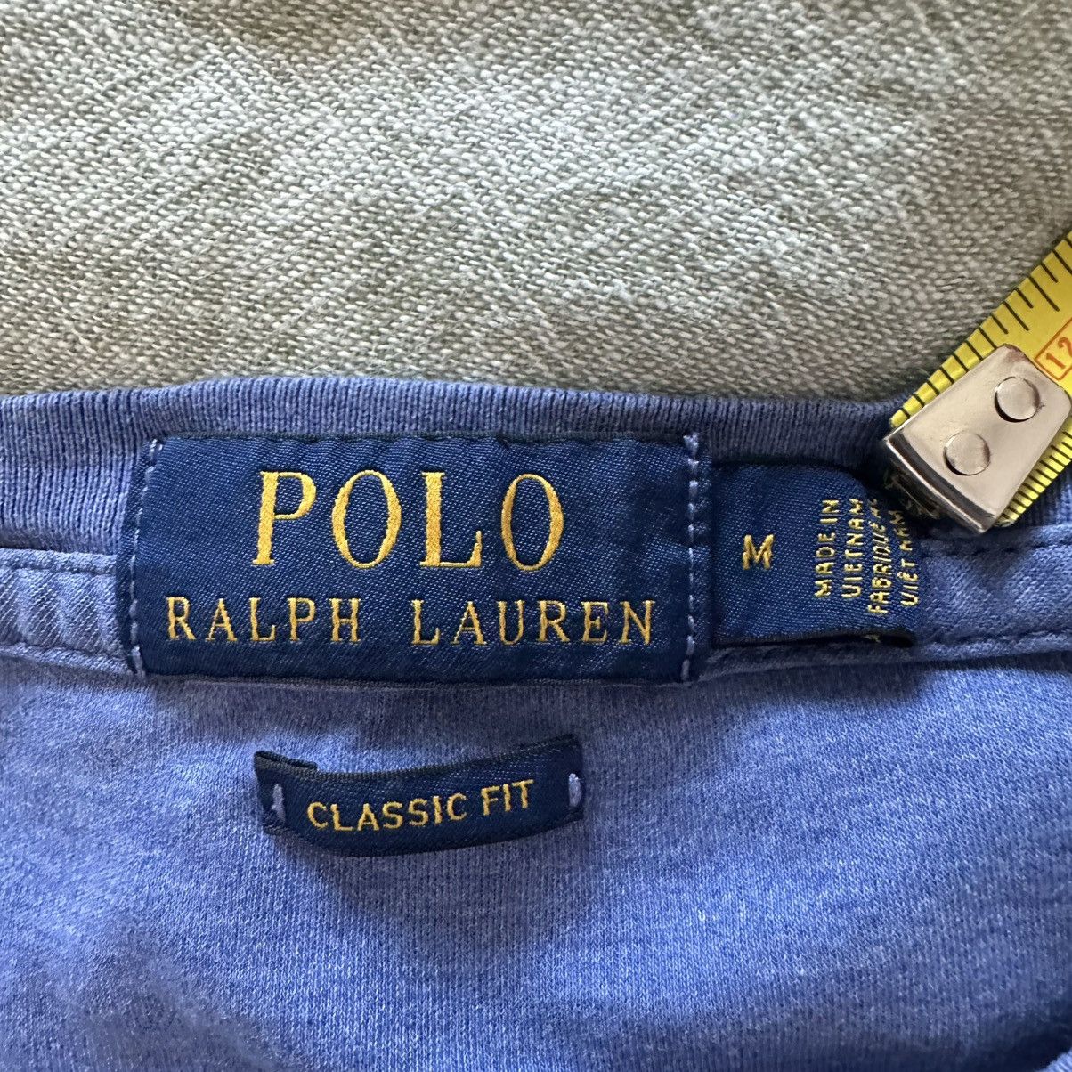 Polo Ralph Lauren Polo Ralph Lauren Men’s 100% Cotton T-Shirt Blue Medium Size US M / EU 48-50 / 2 - 4 Thumbnail
