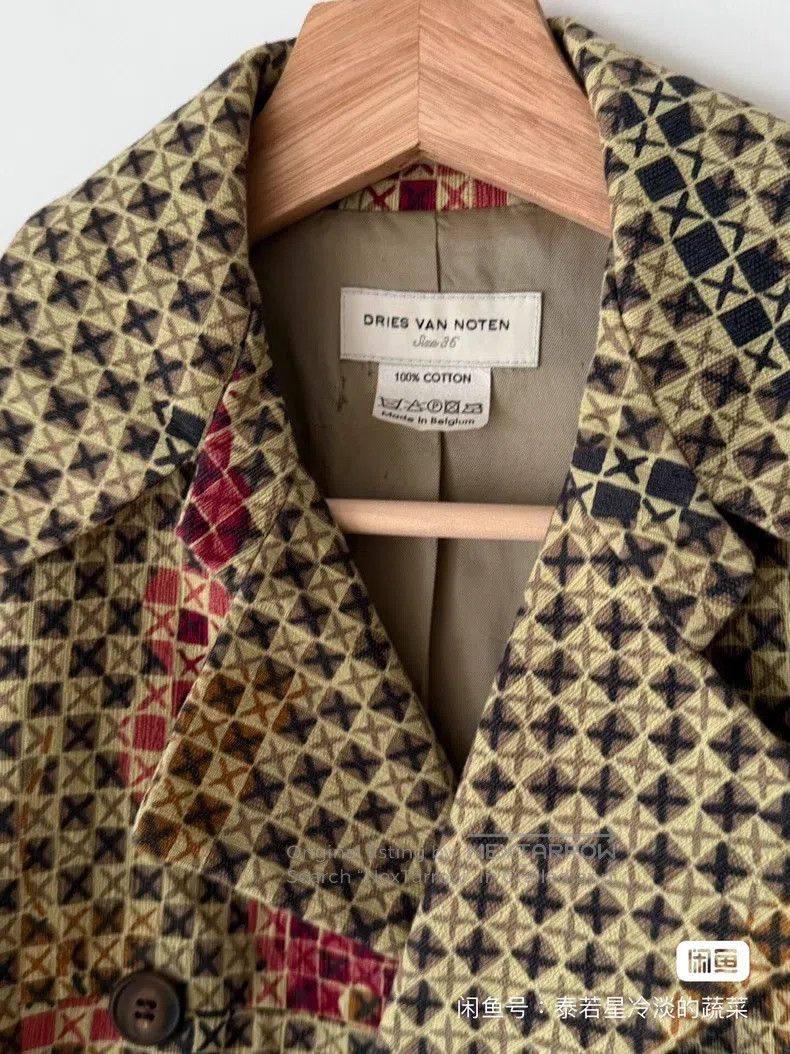 Dries Van Noten Dries Van Noten Mosaic Floral Top Coat Size S / US 4 / IT 40 - 5 Thumbnail
