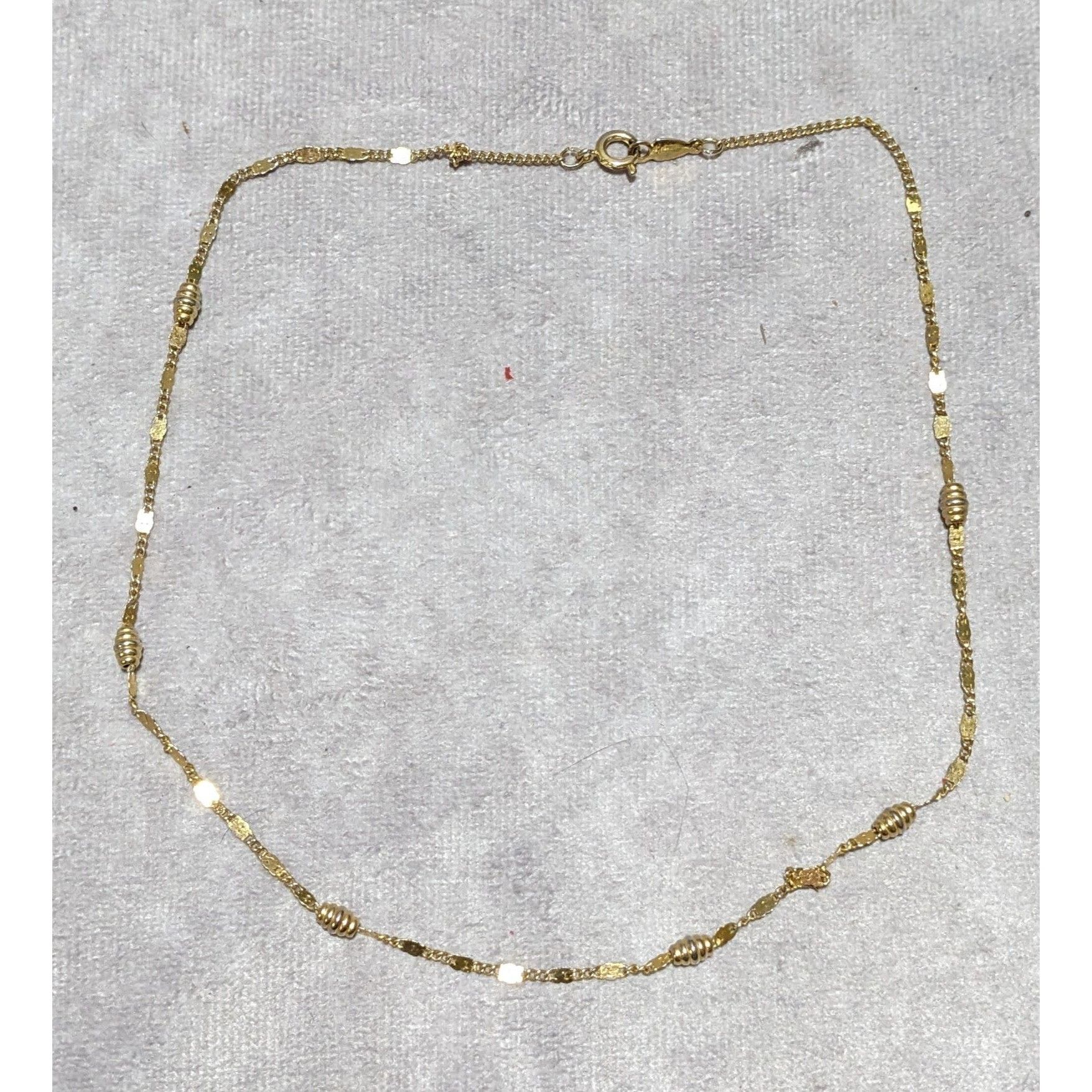 Other Gold Beaded Chain Necklace Size ONE SIZE - 6 Thumbnail