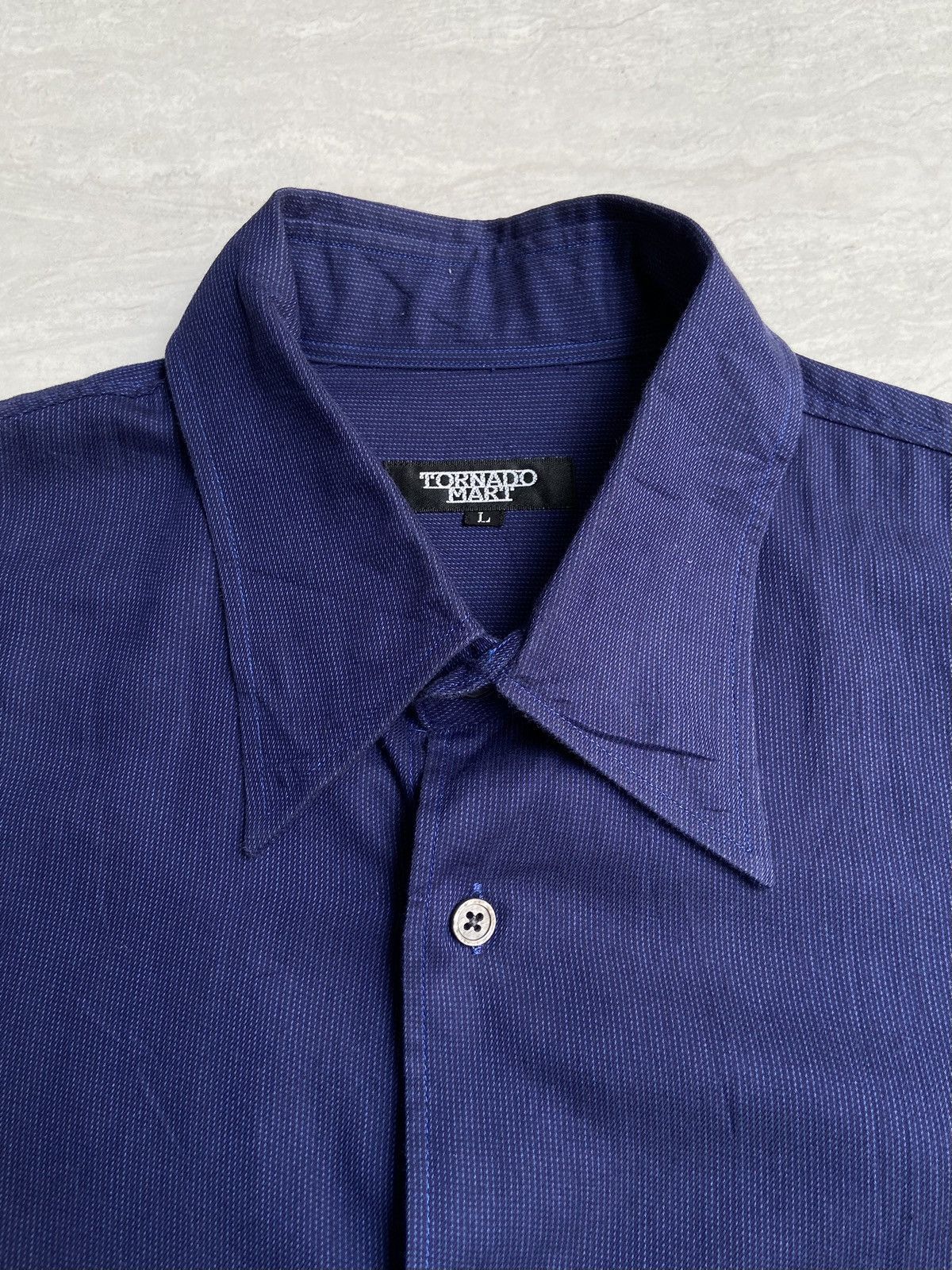 Tornado Mart TORNADO MART Blue Shirt Size US S / EU 44-46 / 1 - 11 Thumbnail