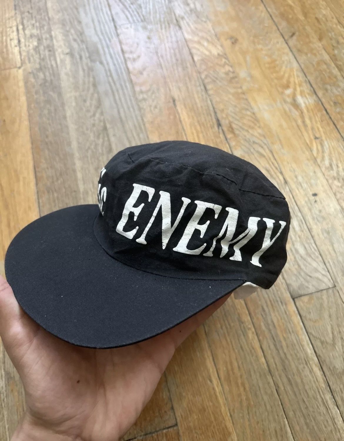 Public Enemy × Rap Tees × Vintage Vintage 80s Public Enemy Hat Size ONE SIZE - 3 Thumbnail