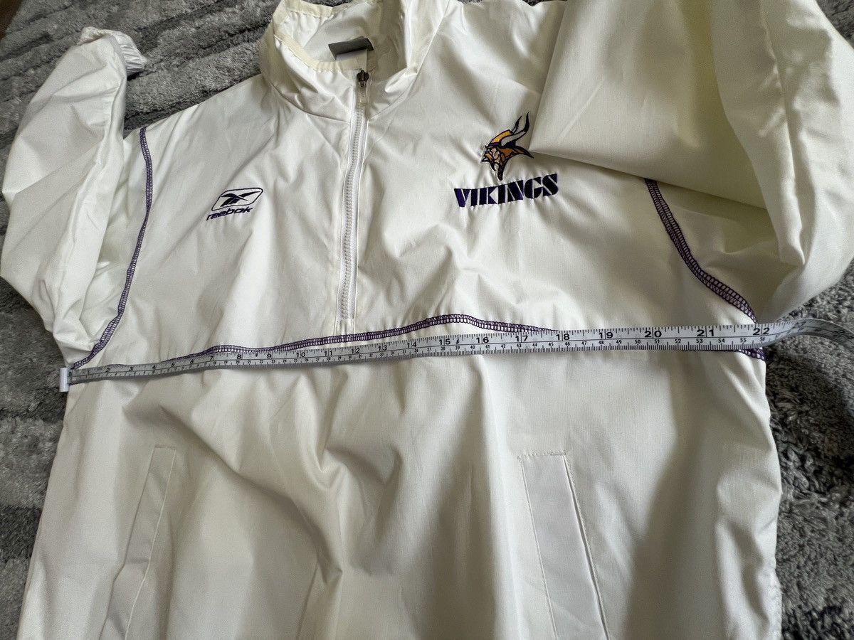Reebok Vintage nfl vikings windbreaker jacket Size US M / EU 48-50 / 2 - 7 Thumbnail