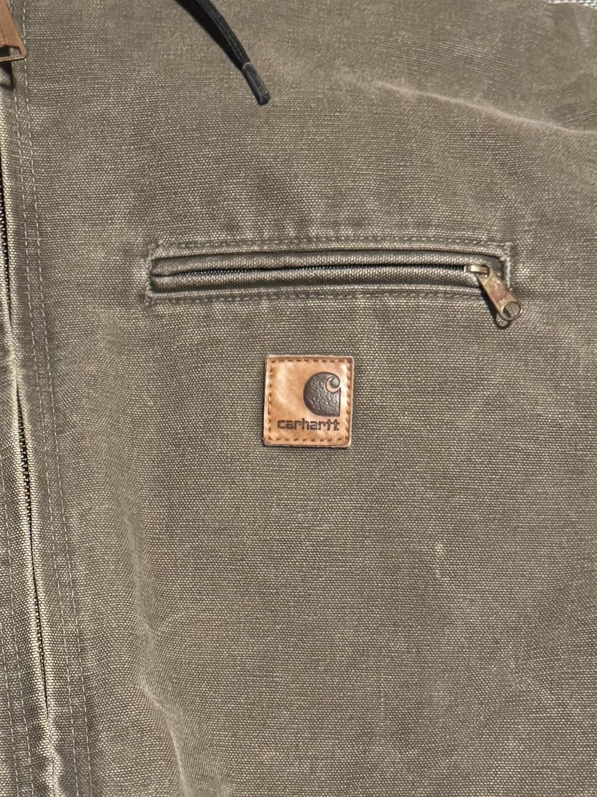Carhartt Vintage Carharrt Workwear Jacket Size US XL / EU 56 / 4 - 3 Thumbnail