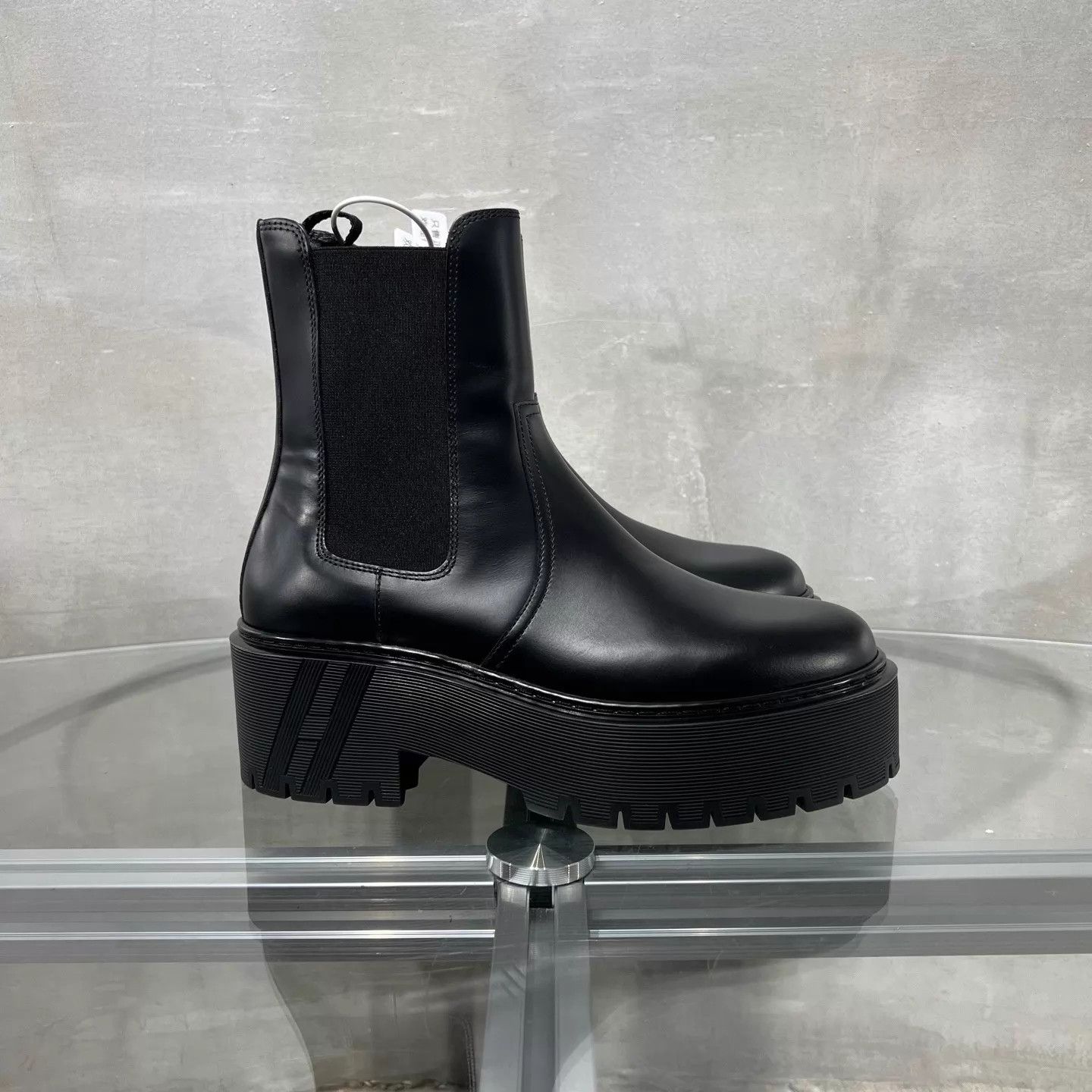 Hermes Hermes Harrow Leather Paneled Chelsea Boot 36 Size US 5.5 / IT 35.5 - 4 Thumbnail