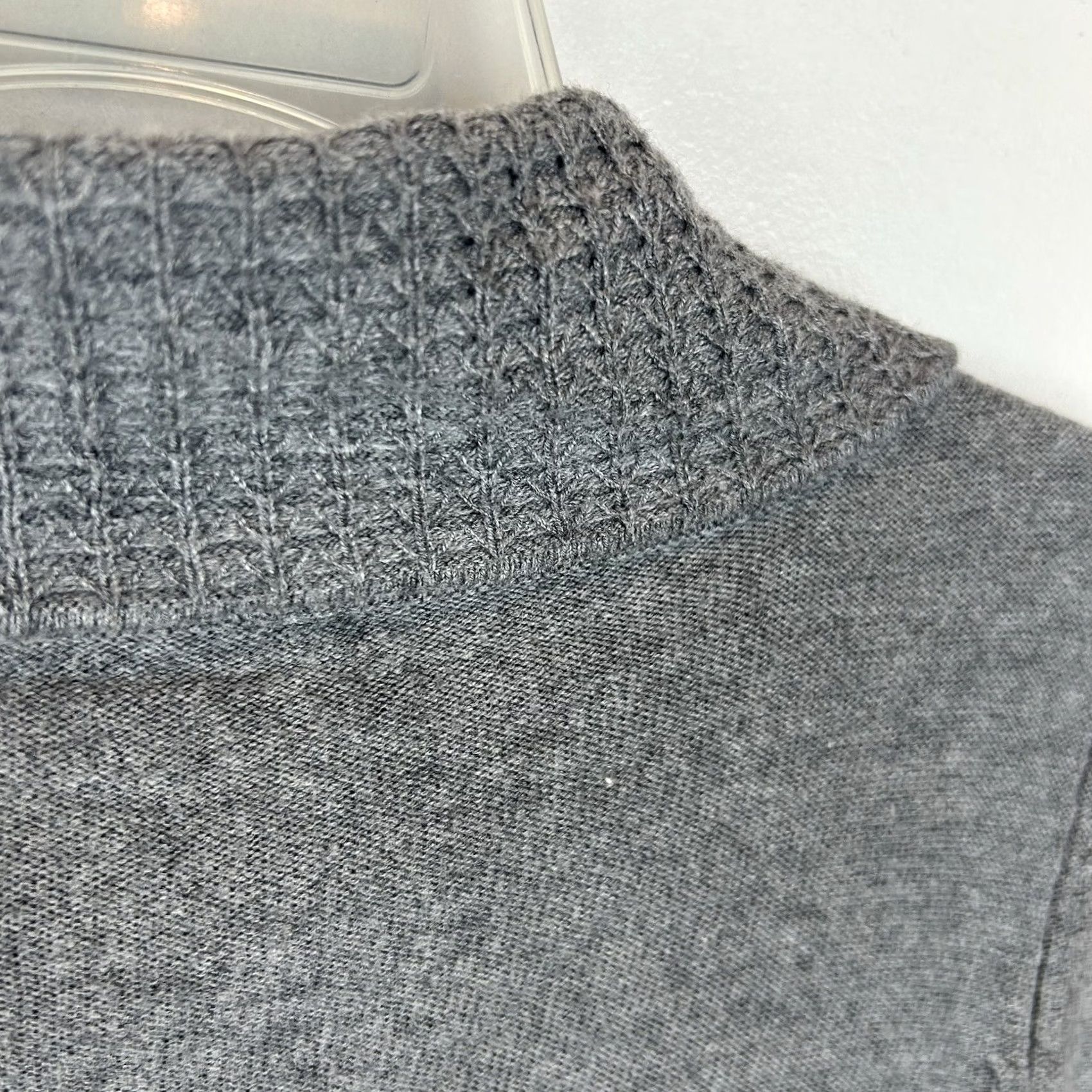 Soft Surroundings Soft Surroundings Cardigan Women M Petite 1 Button Gray Cottage Capsule Minimalist Size M / US 6-8 / IT 42-44 - 7 Thumbnail
