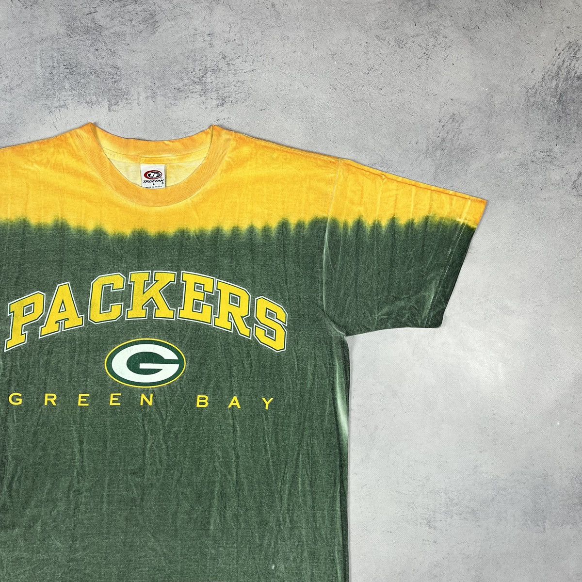 NFL Vintage Green Bay Packers NFL tie dye rare tee 90’s Size US L / EU 52-54 / 3 - 3 Thumbnail