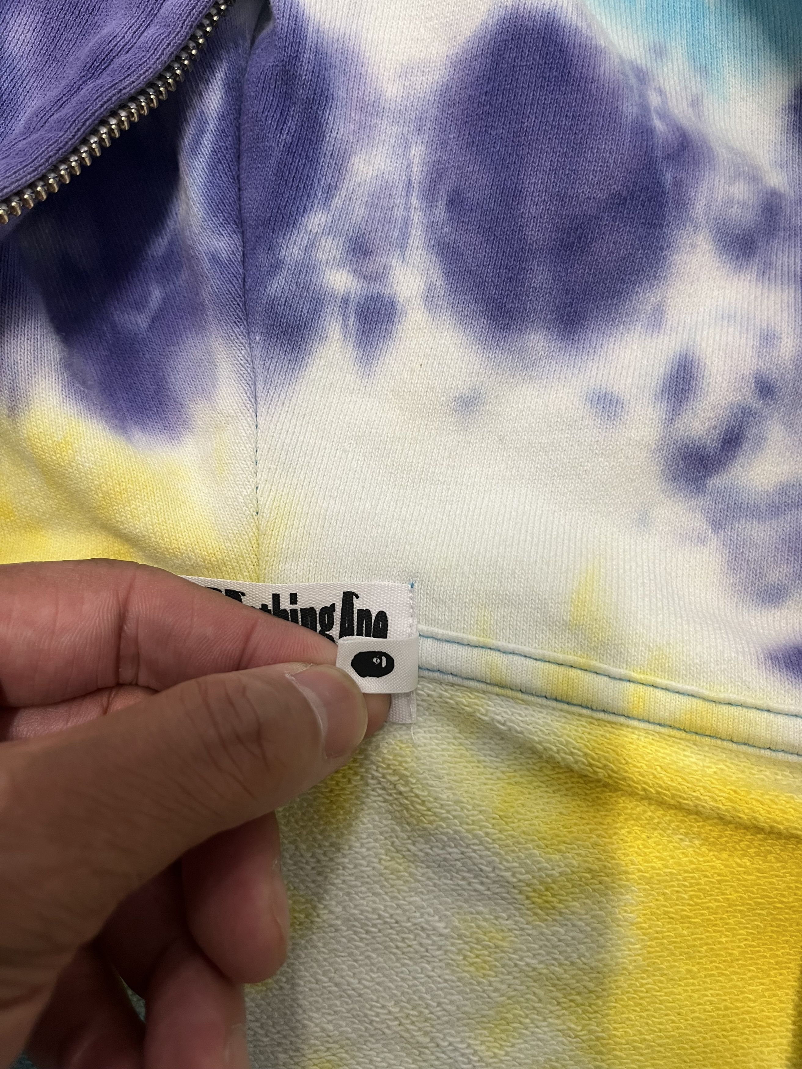 Bape Bape tie die hoodie a bathing ape L Size US L / EU 52-54 / 3 - 13 Thumbnail