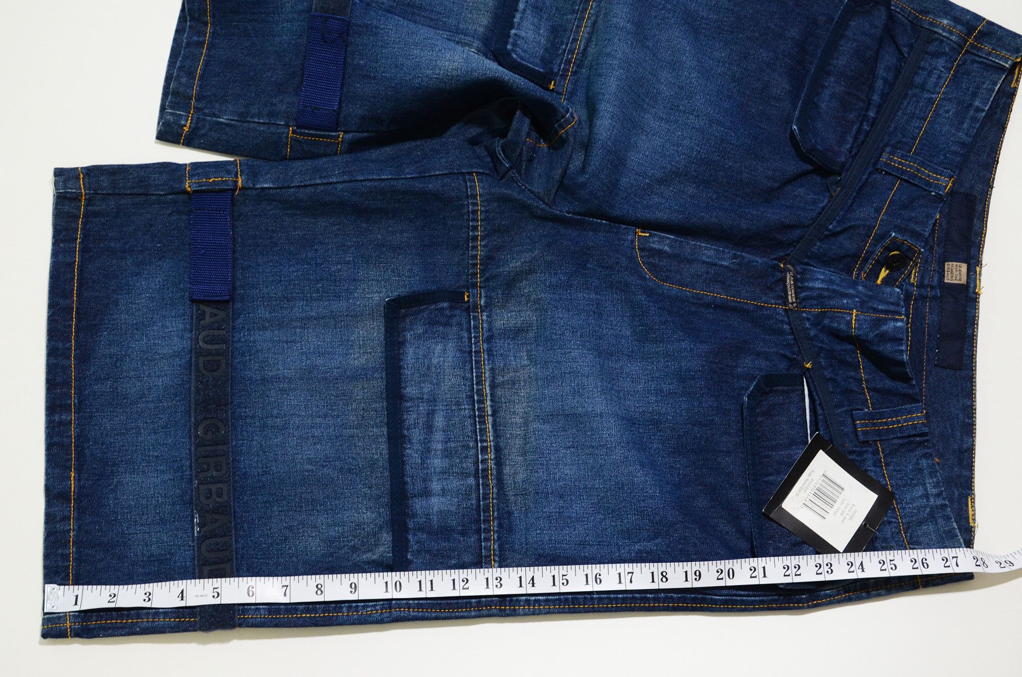 Marithe + Francois Girbaud [Folding Color Defects] M+FG W38 Cargo Jorts Y2K Craft Size US 38 / EU 54 - 15 Thumbnail