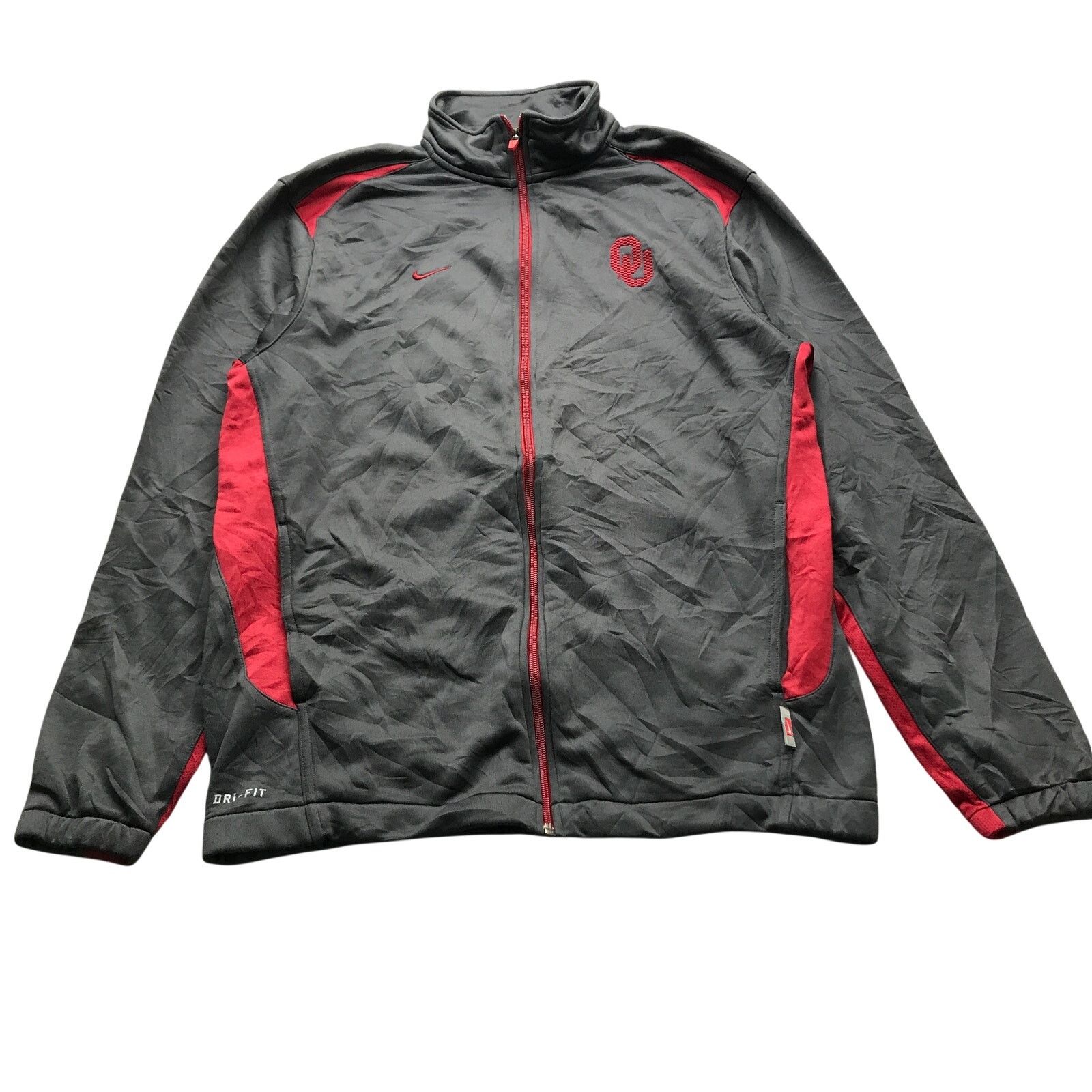 Nike University Of Oklahoma Sooners Nike Dri Fit Jacket Mens M Size US M / EU 48-50 / 2 - 1 Thumbnail