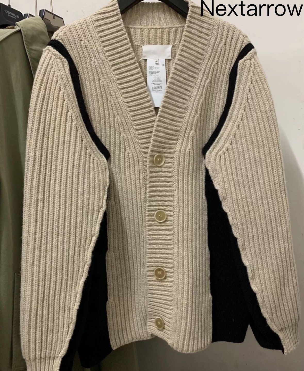 Maison Margiela MAISON MARGIELA AW19 show style pure wool sweater jacket Size US XS / EU 42 / 0 - 1 Thumbnail