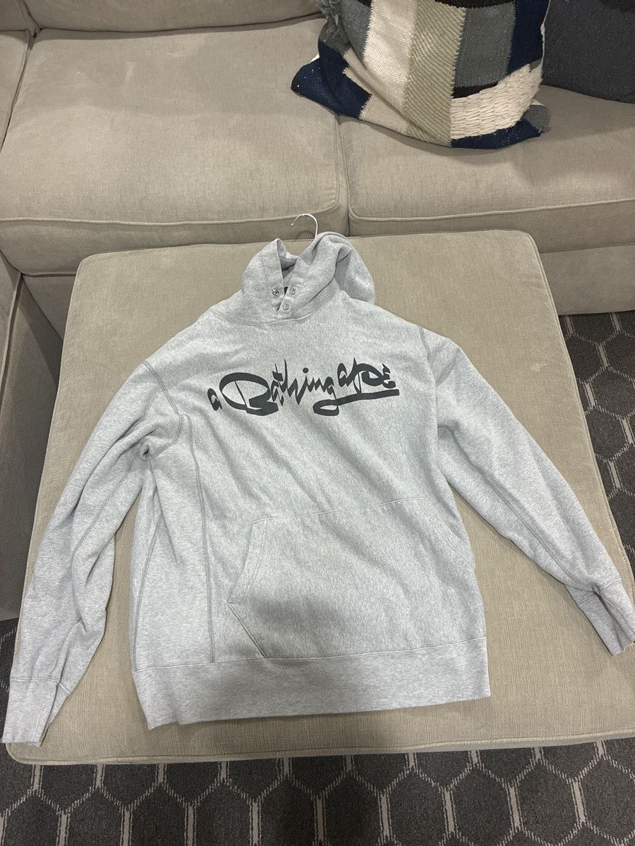 Bape Bape Arabic Letters Hoodie Size US M / EU 48-50 / 2 - 1 Thumbnail