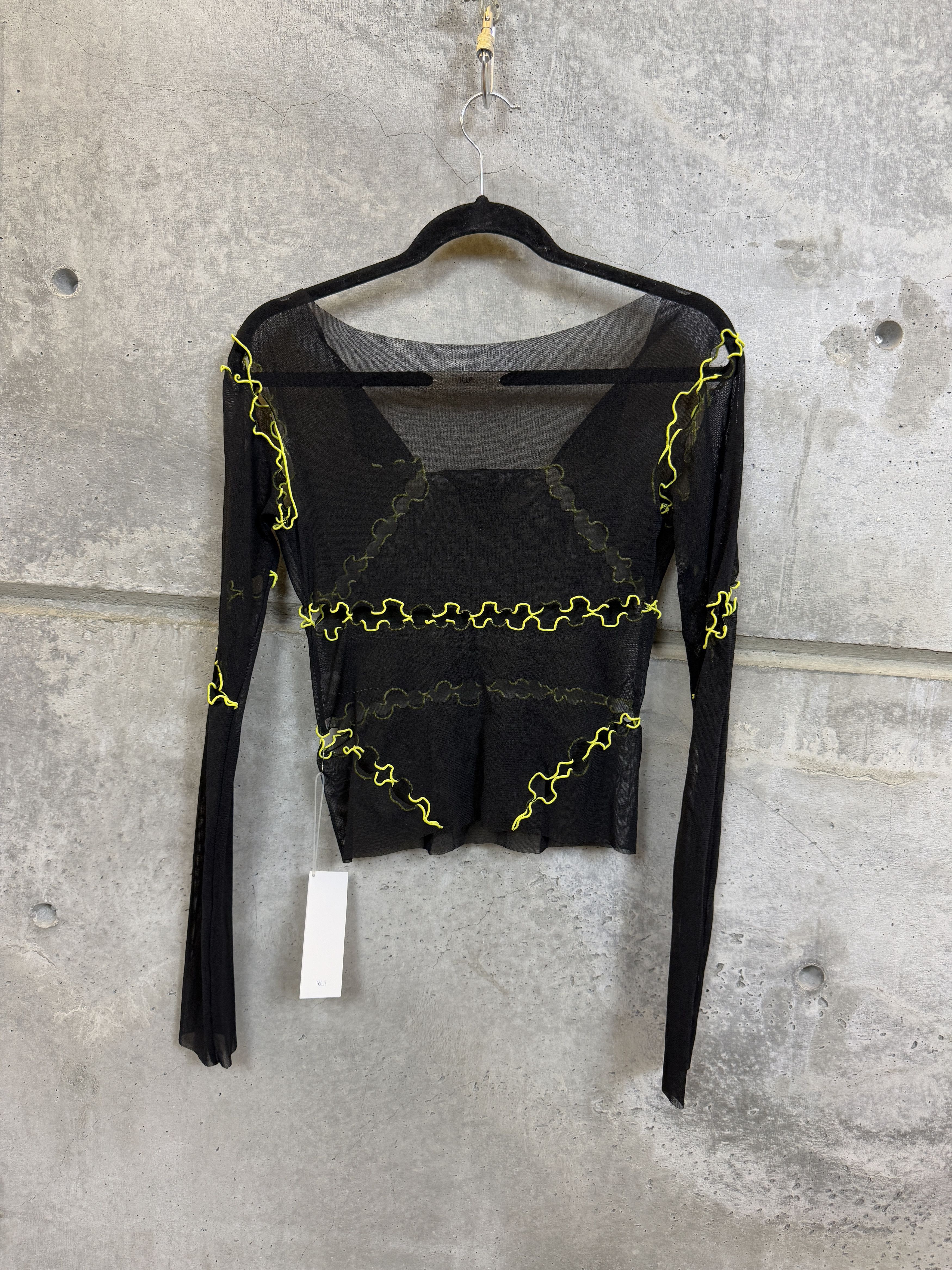 RUIbuilt $400 RUI Mesh Long-Sleeve T-Shirt Size L / US 10 / IT 46 - 7 Thumbnail