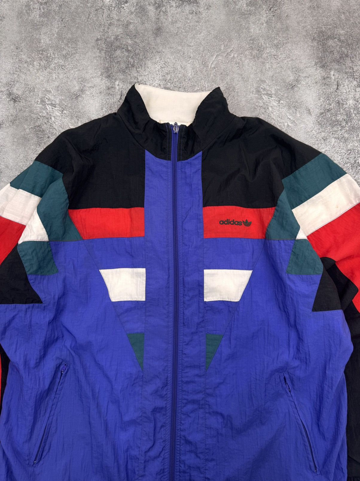 Adidas Adidas 90s Retro Men Tracksuit Set Purple Jacket + Pants Size US 30 / EU 46 - 5 Thumbnail