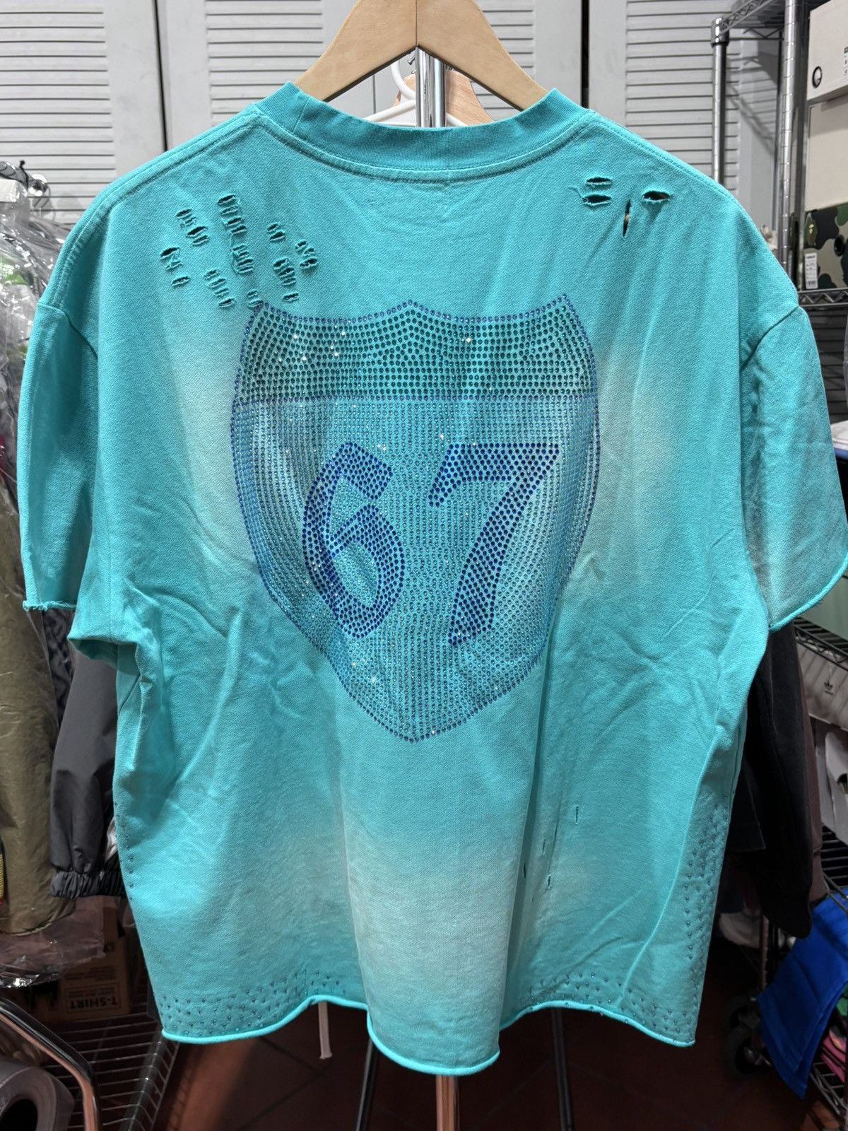 Other SSBD Blue Distressed “PLAYA” Tee Size US L / EU 52-54 / 3 - 5 Thumbnail