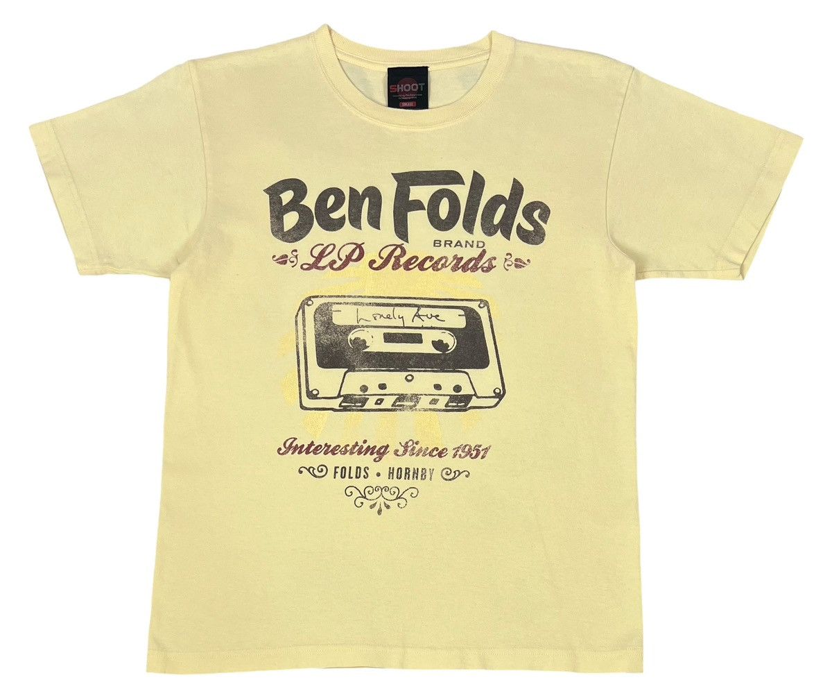 Band Tees Ben Folds Nick Hornby World Lonely Eve Tour tee Size US S / EU 44-46 / 1 - 1 Thumbnail