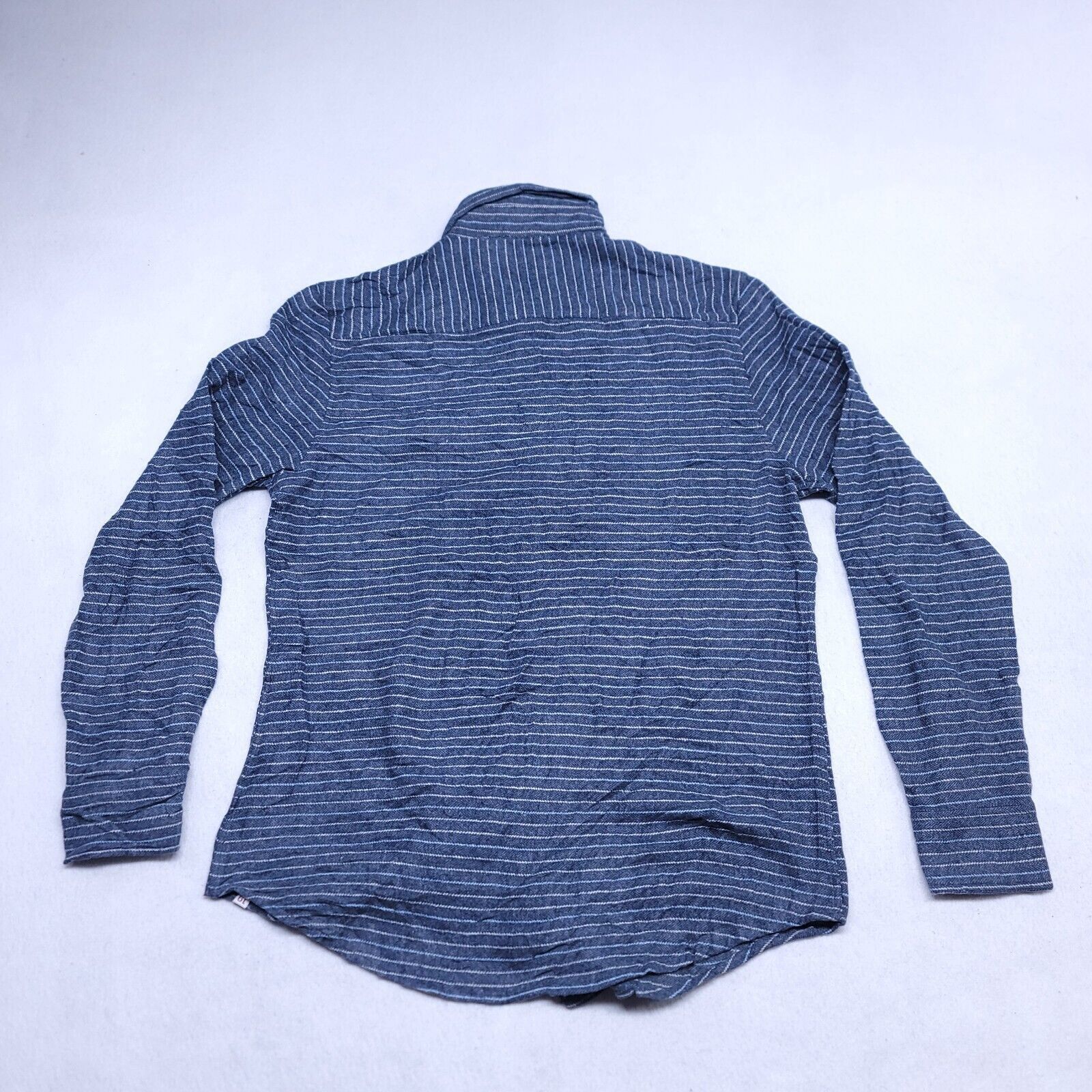 Sovereign Code Sovereign Code Flannel Shirt Mens Size Large L Blue Striped Size US L / EU 52-54 / 3 - 10 Thumbnail