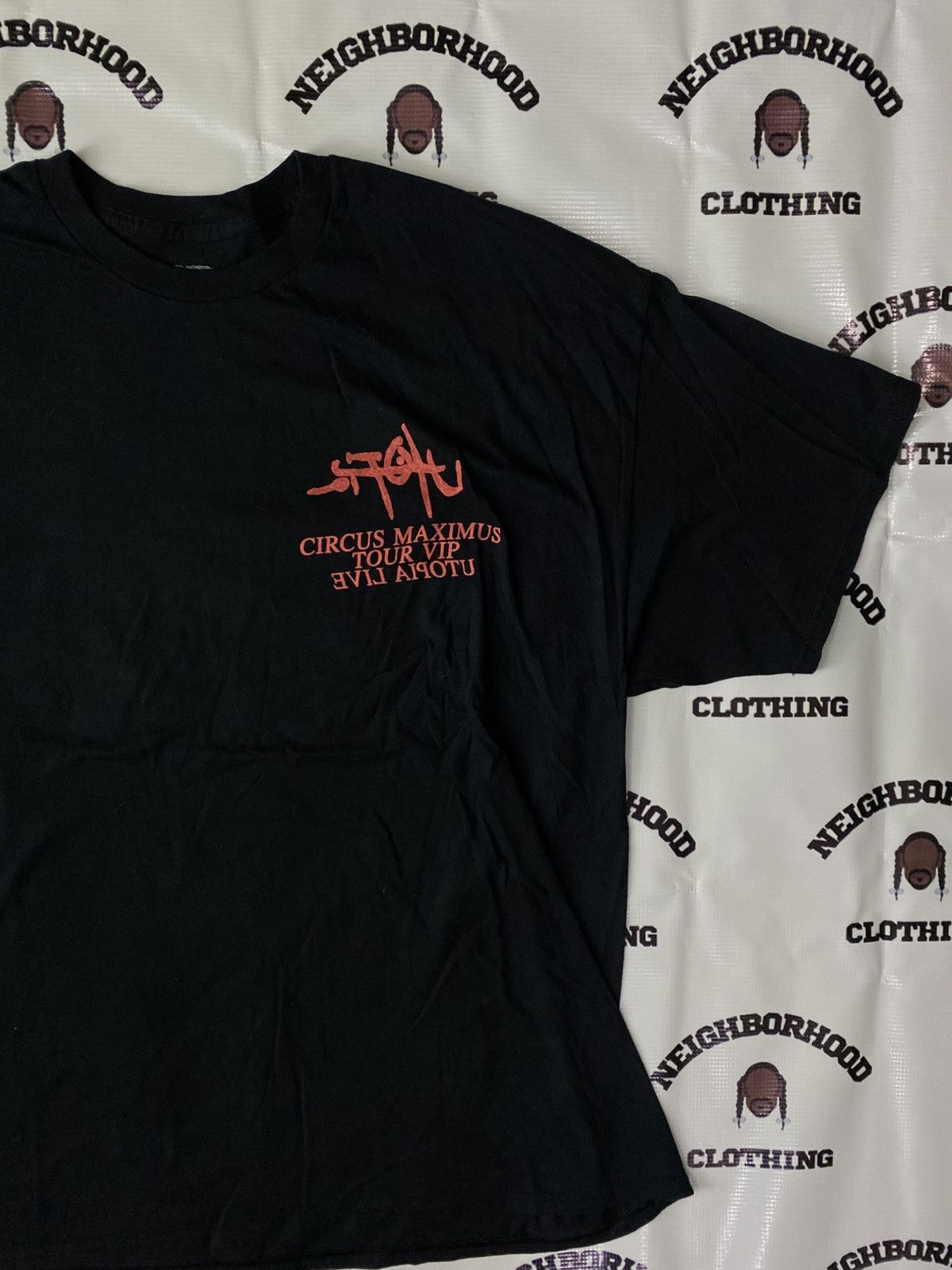 Travis Scott TRAVIS SCOTT UTOPIA TOUR TEE. Size US XL / EU 56 / 4 - 8 Thumbnail