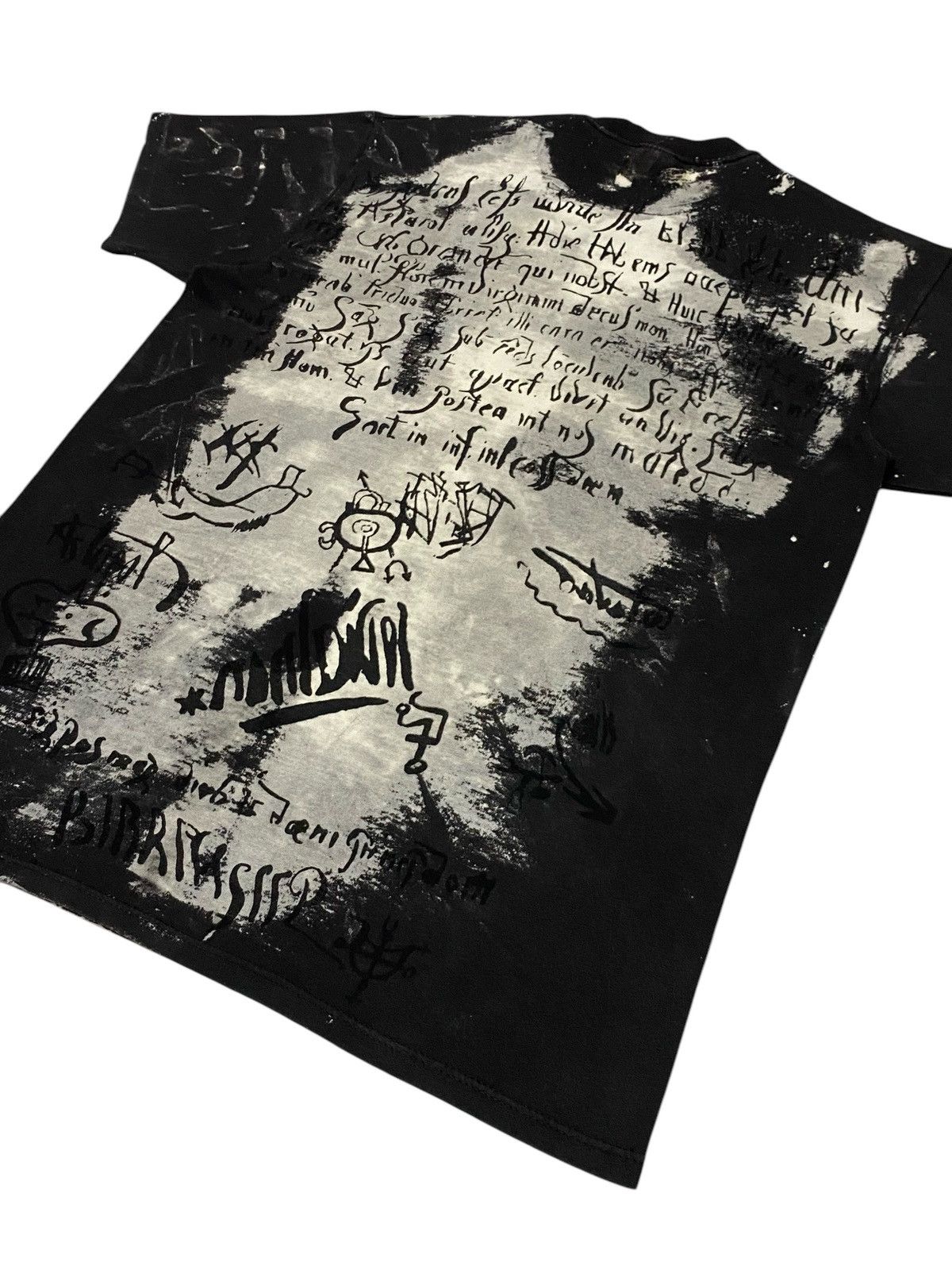 Vintage Rare🔥Vintage 90s Abstract Wizard Mosquitohead Double Sided Size US L / EU 52-54 / 3 - 20 Thumbnail