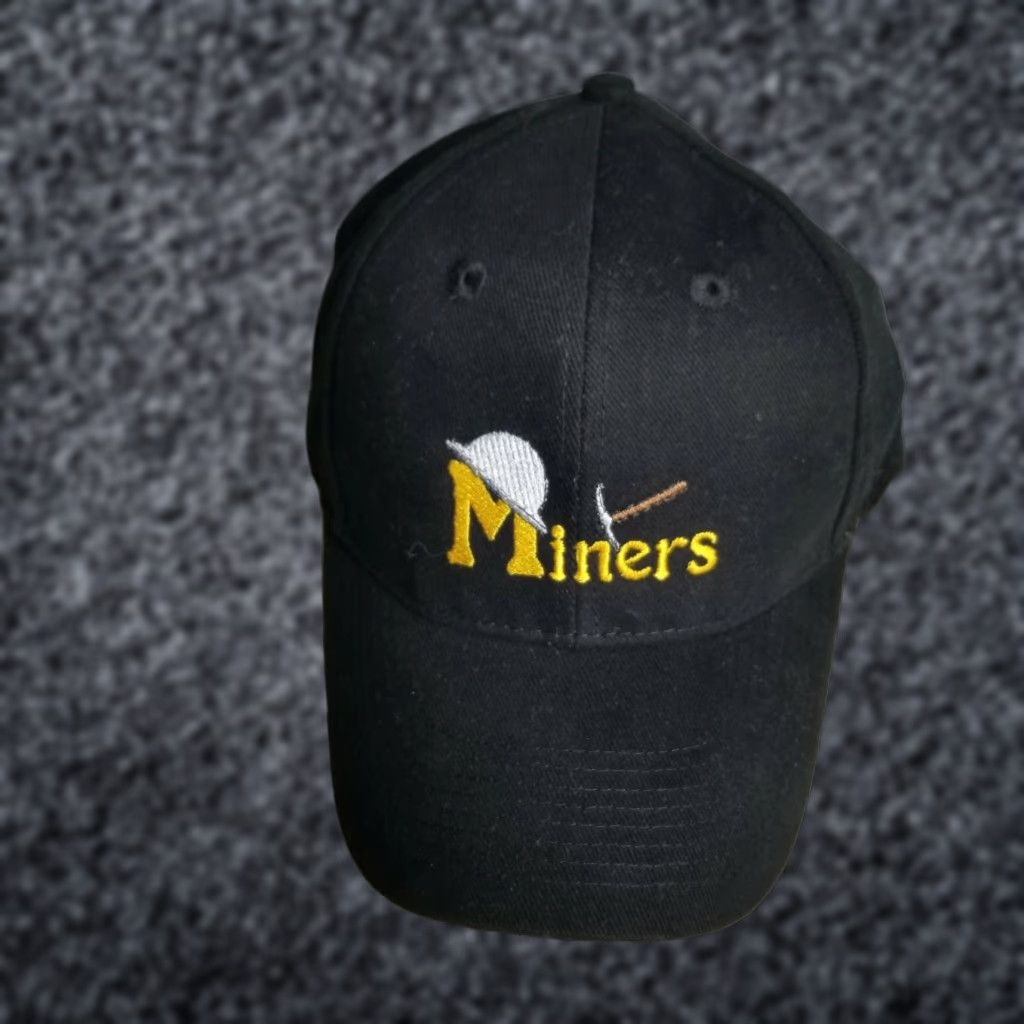Vintage VINTAGE Otto Embroidered Miners Ball Cap Hat Adjustable Baseball Black Retro Men Size ONE SIZE - 1 Thumbnail