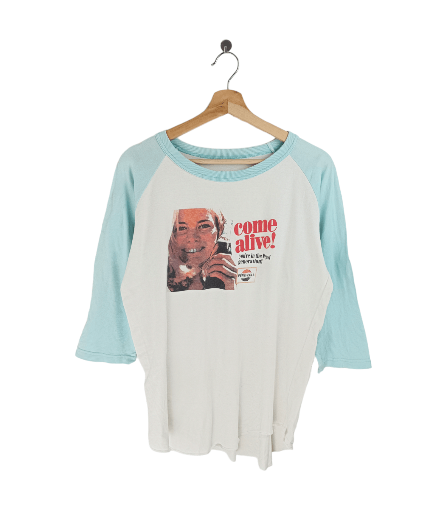 Pepsi VINTAGE Y2K PEPSI COLA DRINKS COME ALIVE! COCA COLA RARE TEE Size US M / EU 48-50 / 2 - 1 Thumbnail