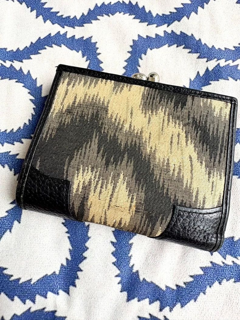 Vivienne Westwood Vivienne Westwood Black leopard print gold buckle wallet c Size ONE SIZE - 4 Thumbnail