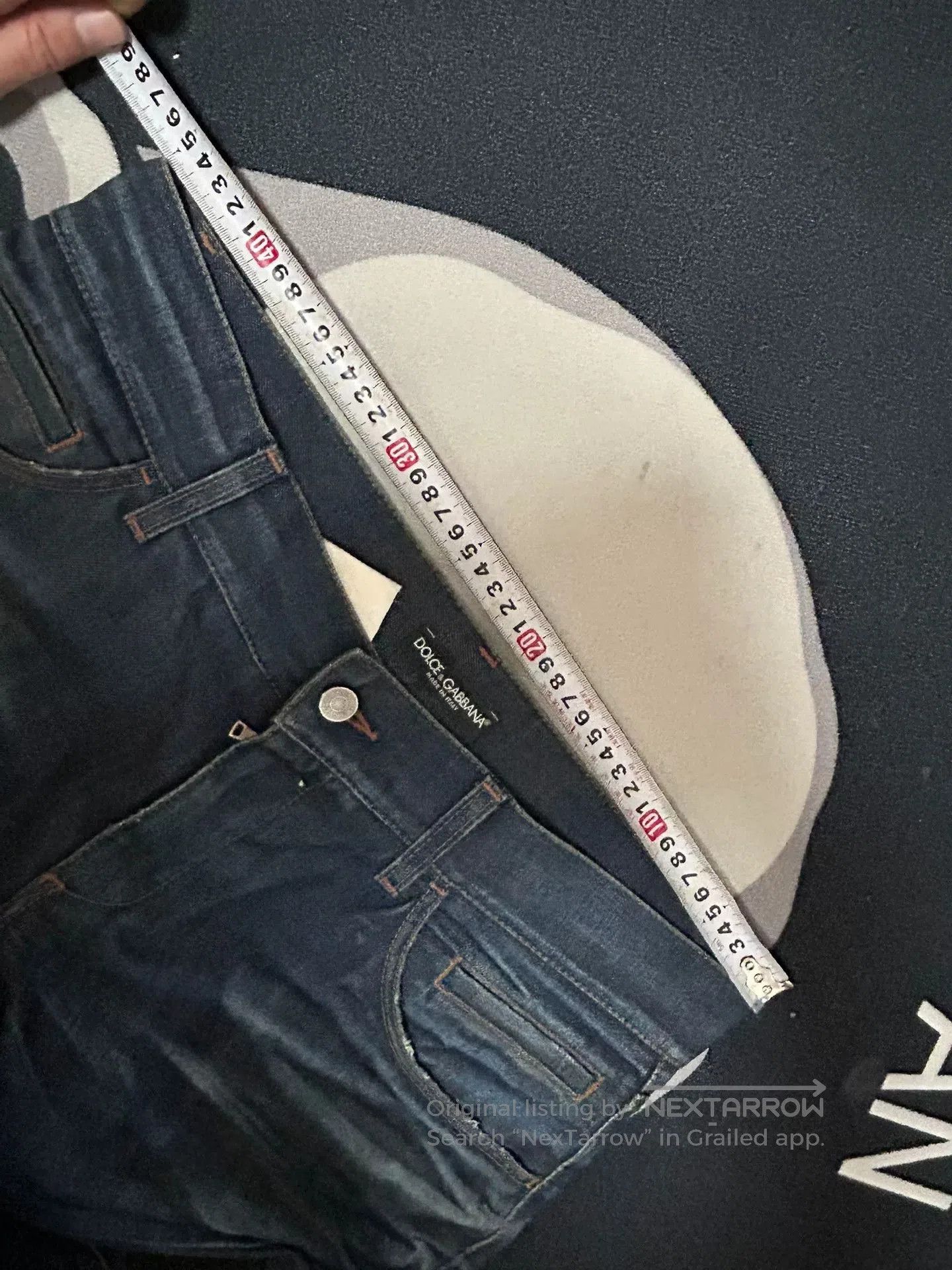Dolce & Gabbana Men's Distressed Jeans.