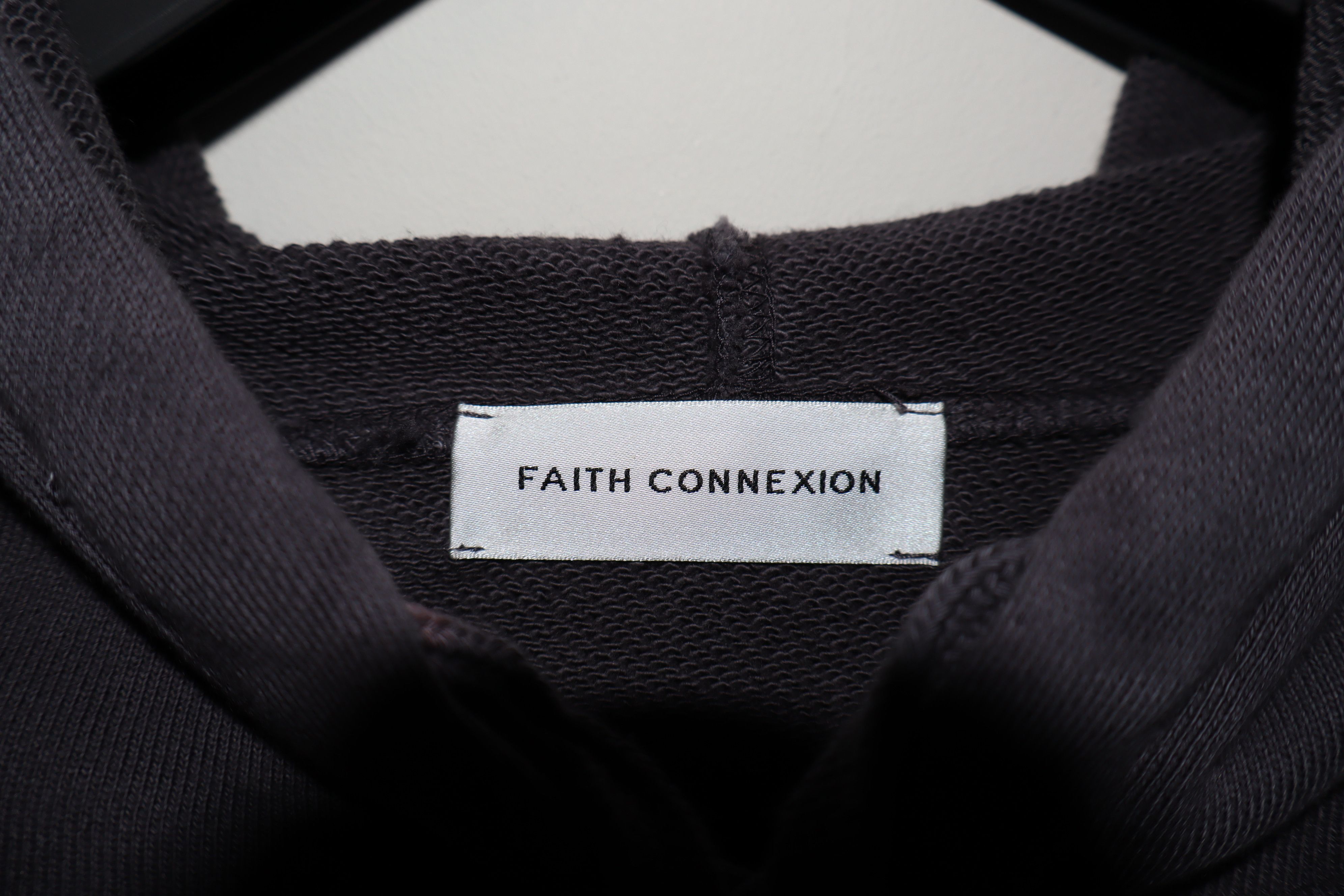 Faith Connexion Distressed laced hoodie Size US M / EU 48-50 / 2 - 4 Thumbnail
