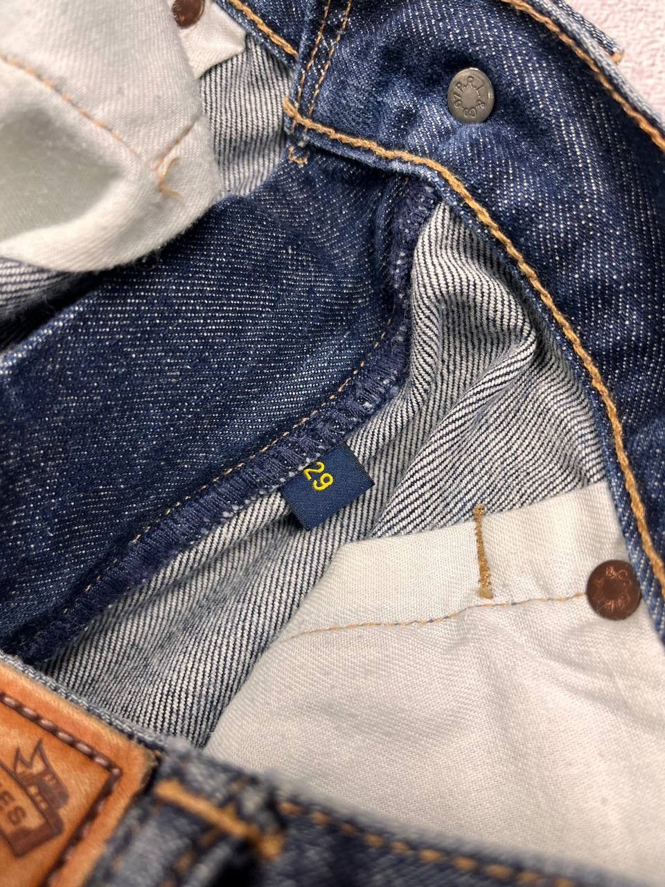 Polo Ralph Lauren Vintage Polo Ralph Lauren Painted Baggy Jeans Y2K 29 Size US 29 - 13 Thumbnail